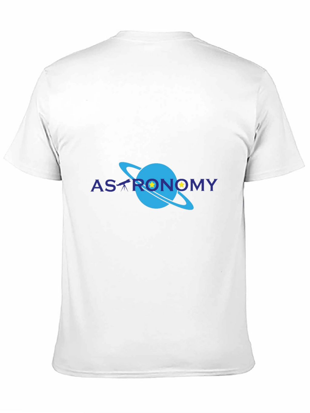 Astronomy Graphic Print Black T-Shirt