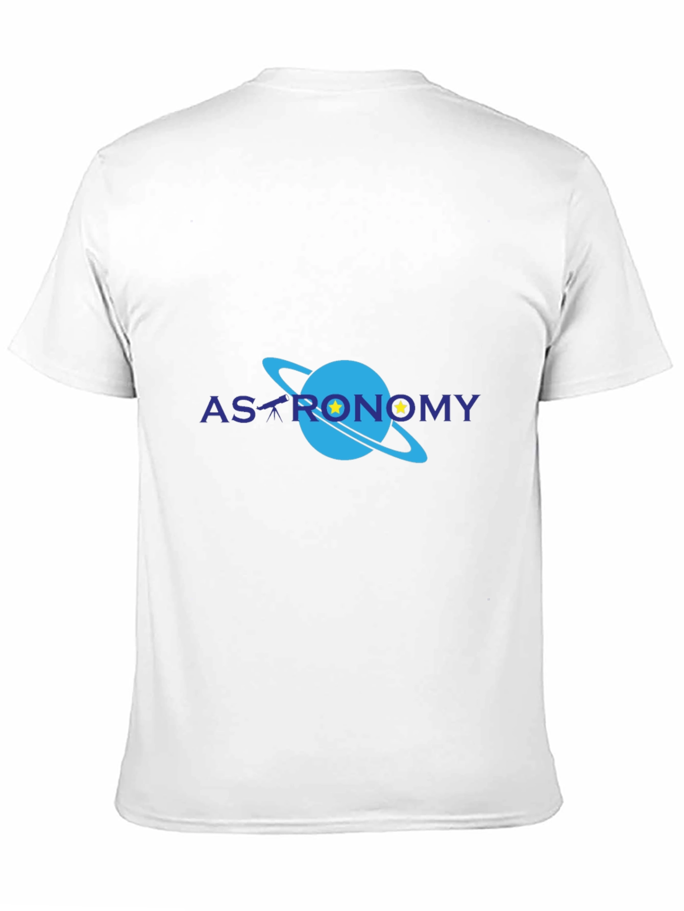 Astronomy Graphic Print Black T-Shirt