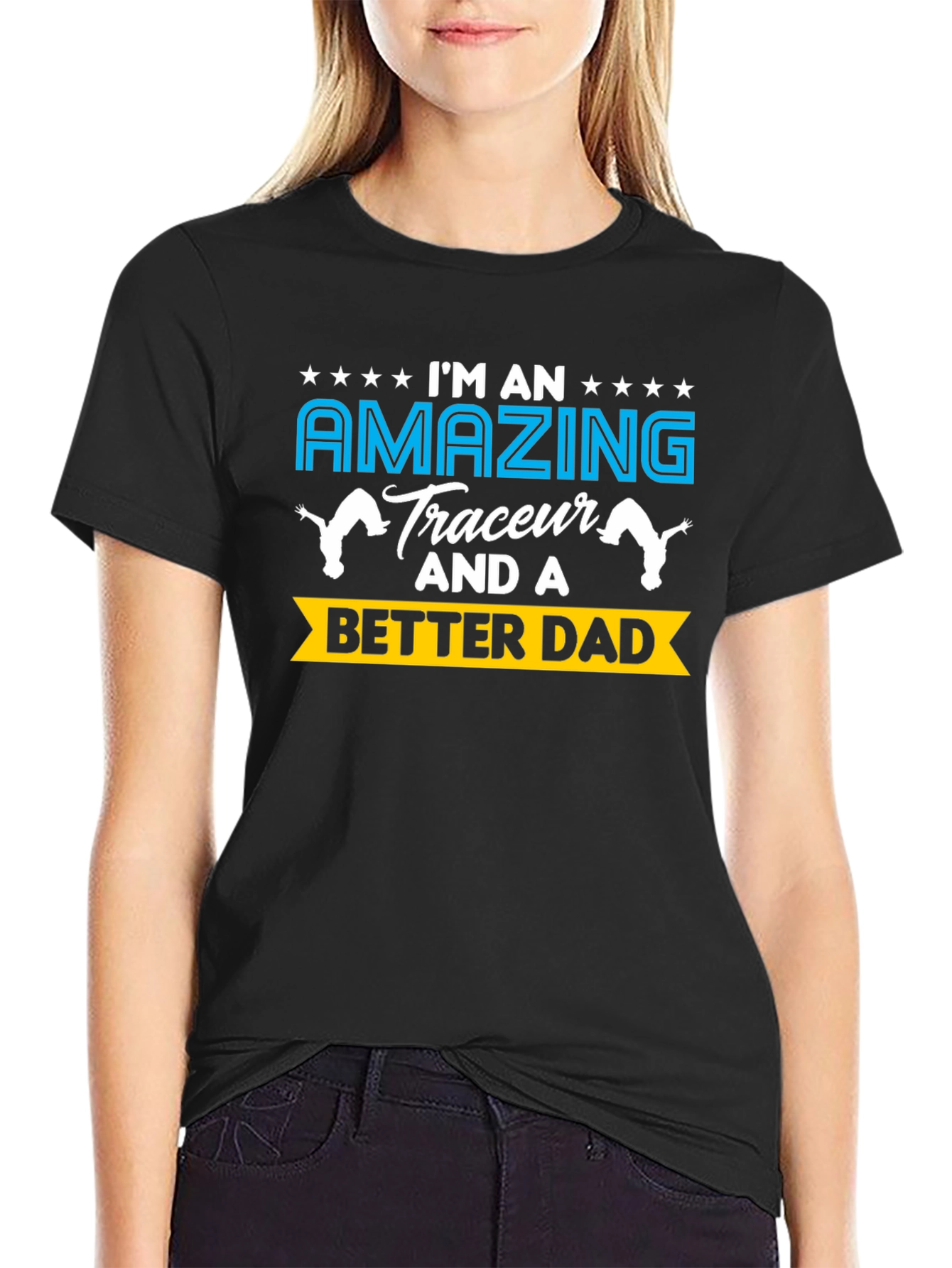 Amazing Traceur Dad T-Shirt - Parkour Father Tee