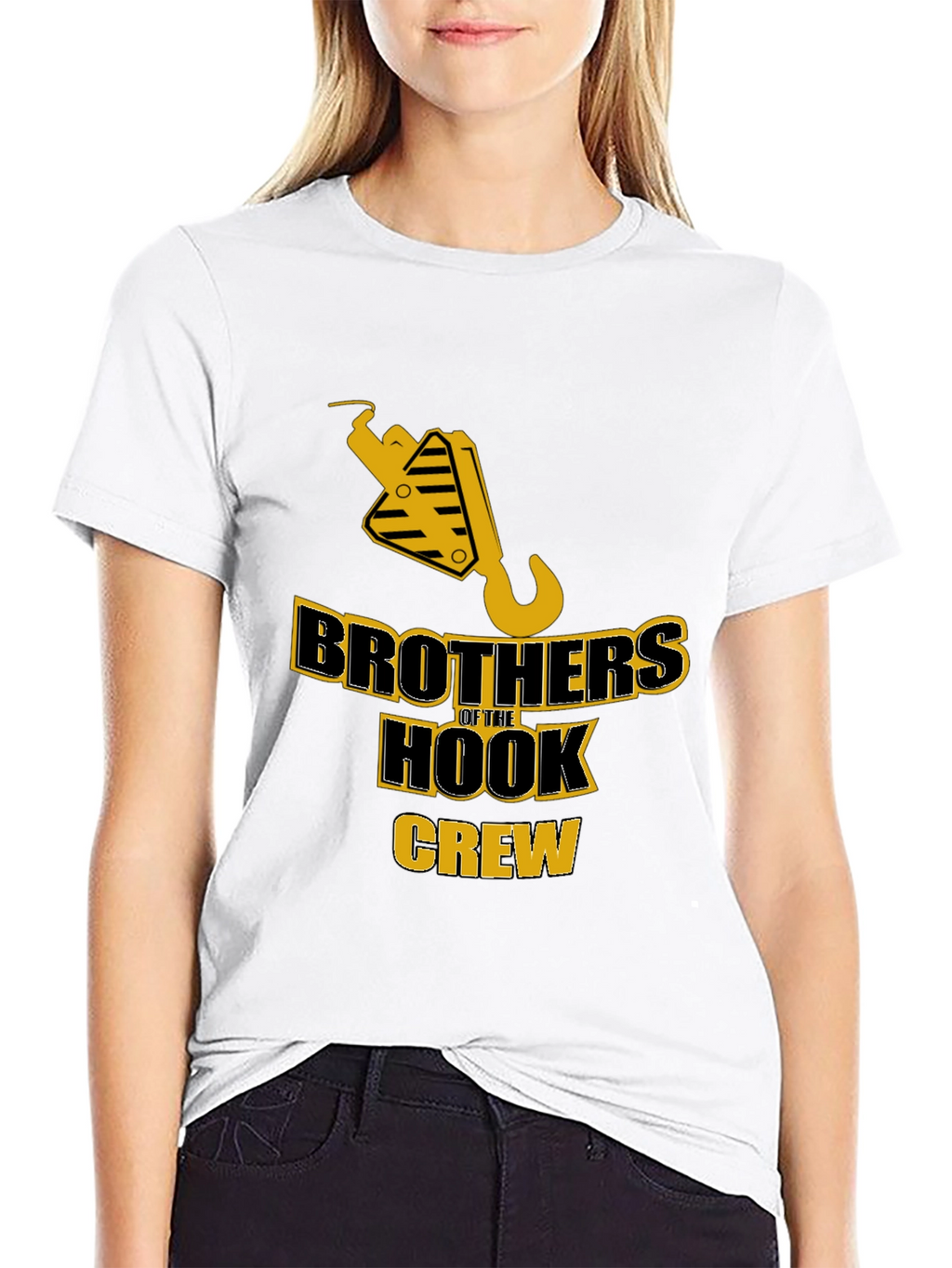 Brothers of the Hook Crew Black T-Shirt
