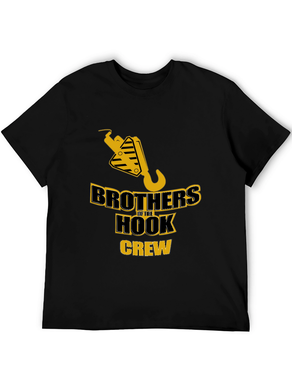 Brothers of the Hook Crew Black T-Shirt