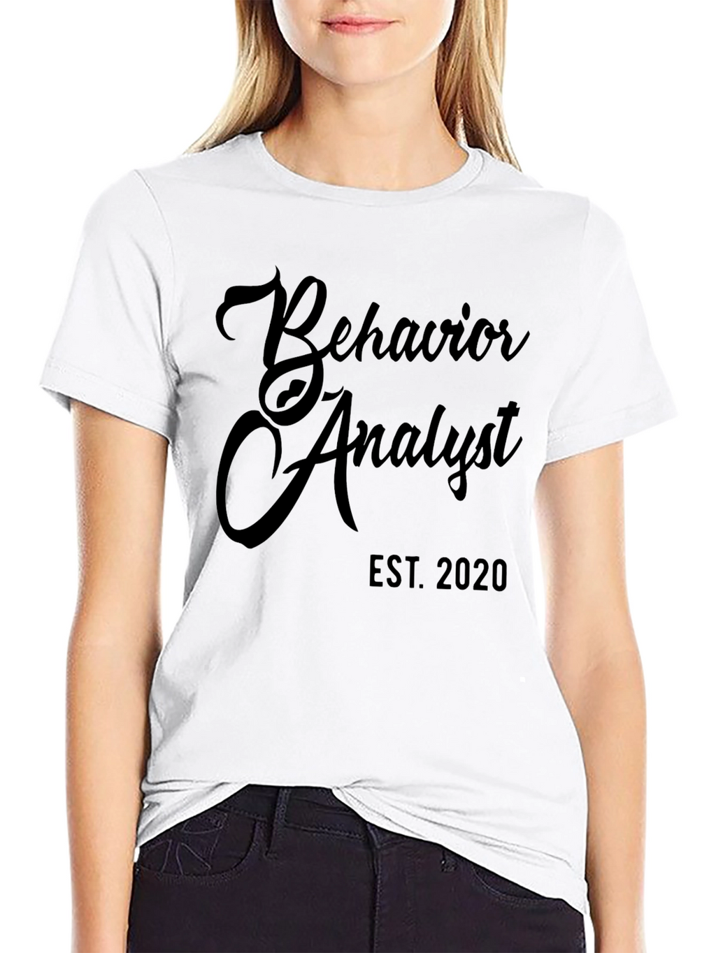 Behavior Analyst Est. 2020 Black T-Shirt