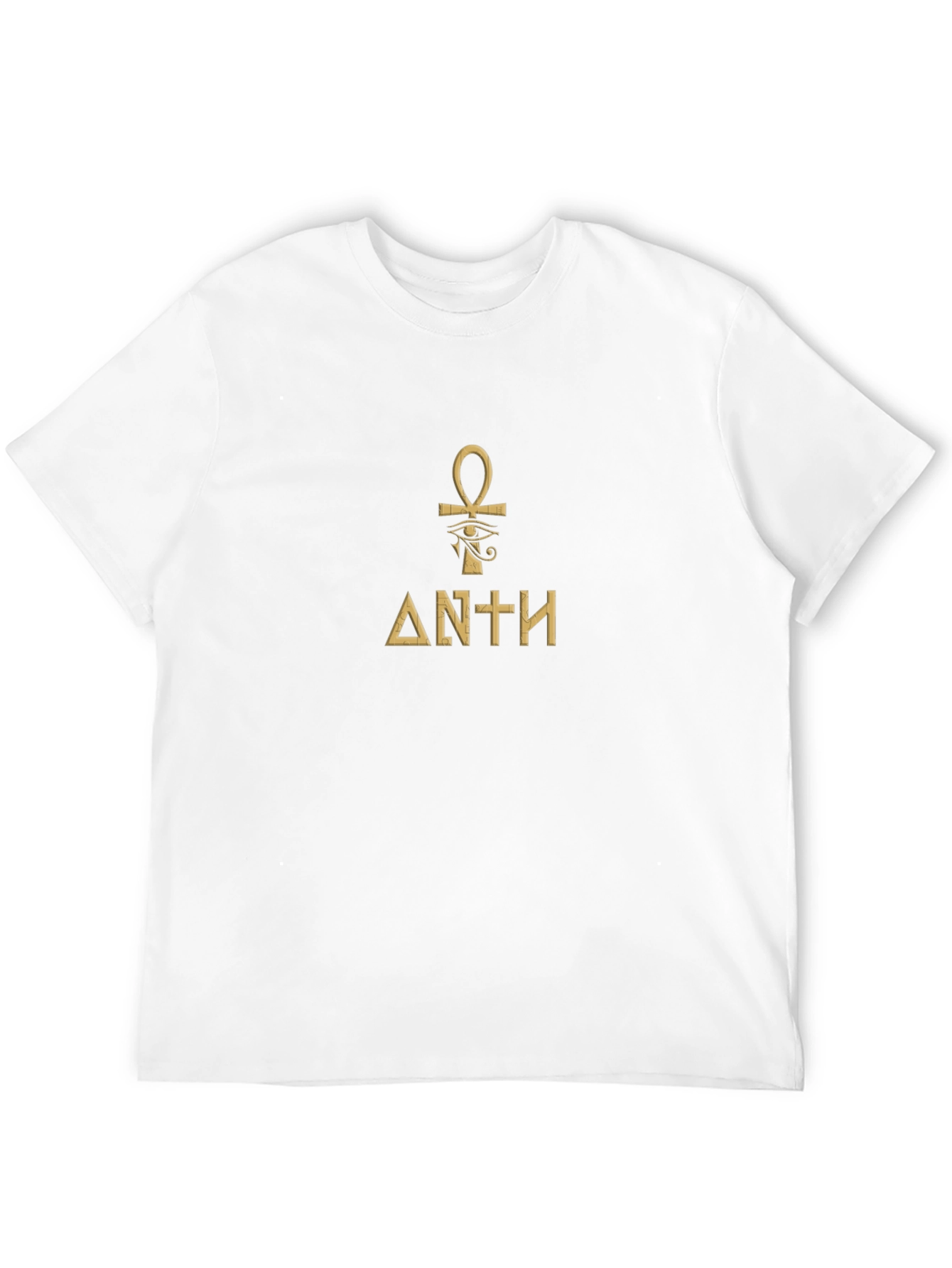 Ankh Eye of Horus Graphic Tee - Egyptian Style