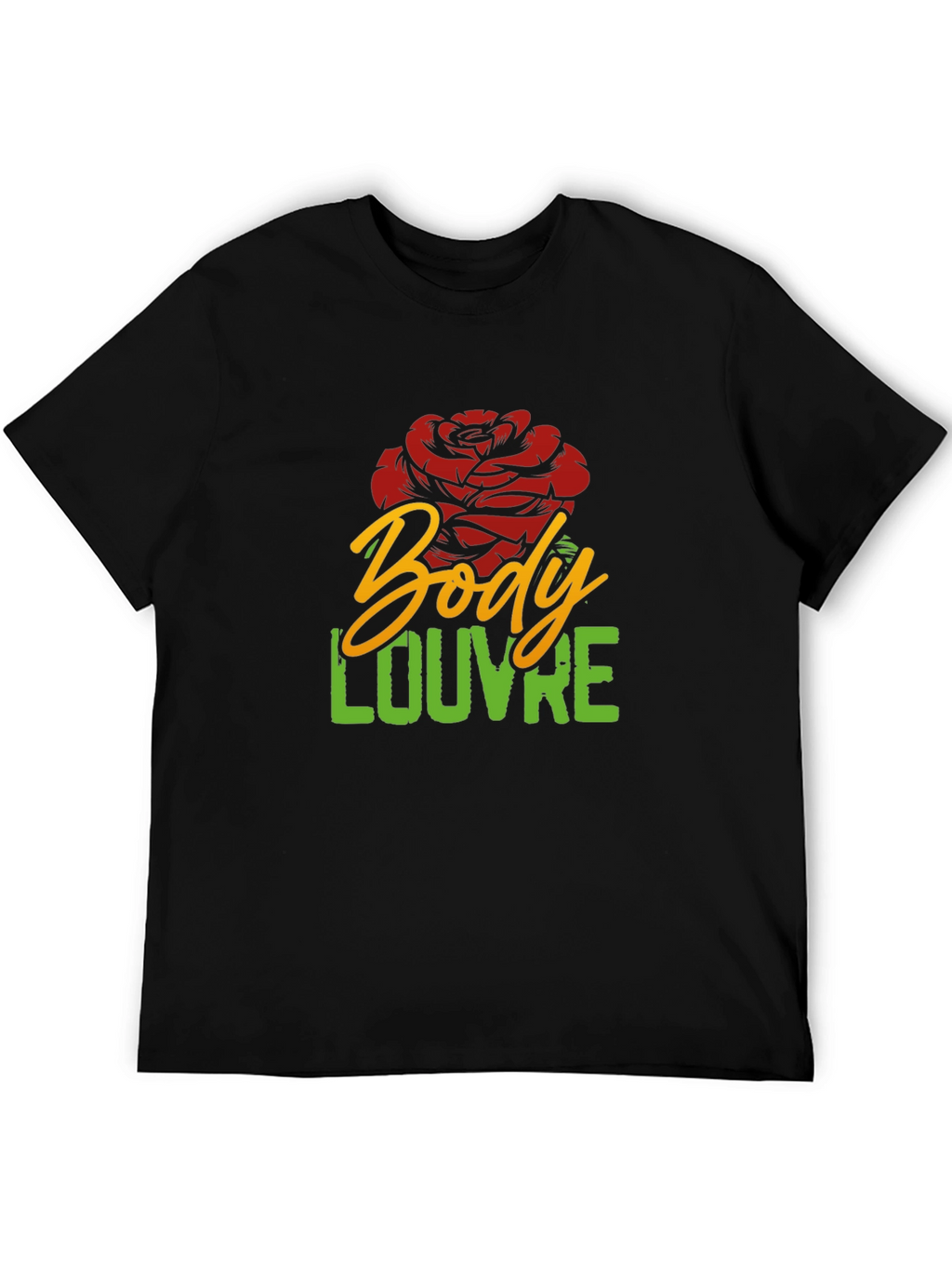 Body Louvre Black Graphic Tee