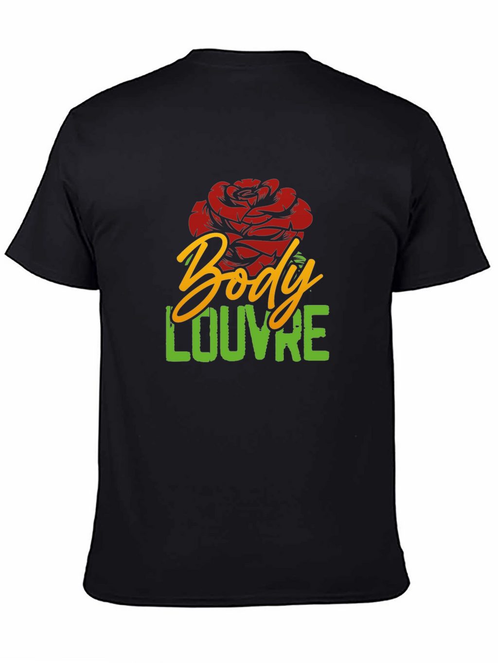 Body Louvre Black Graphic Tee