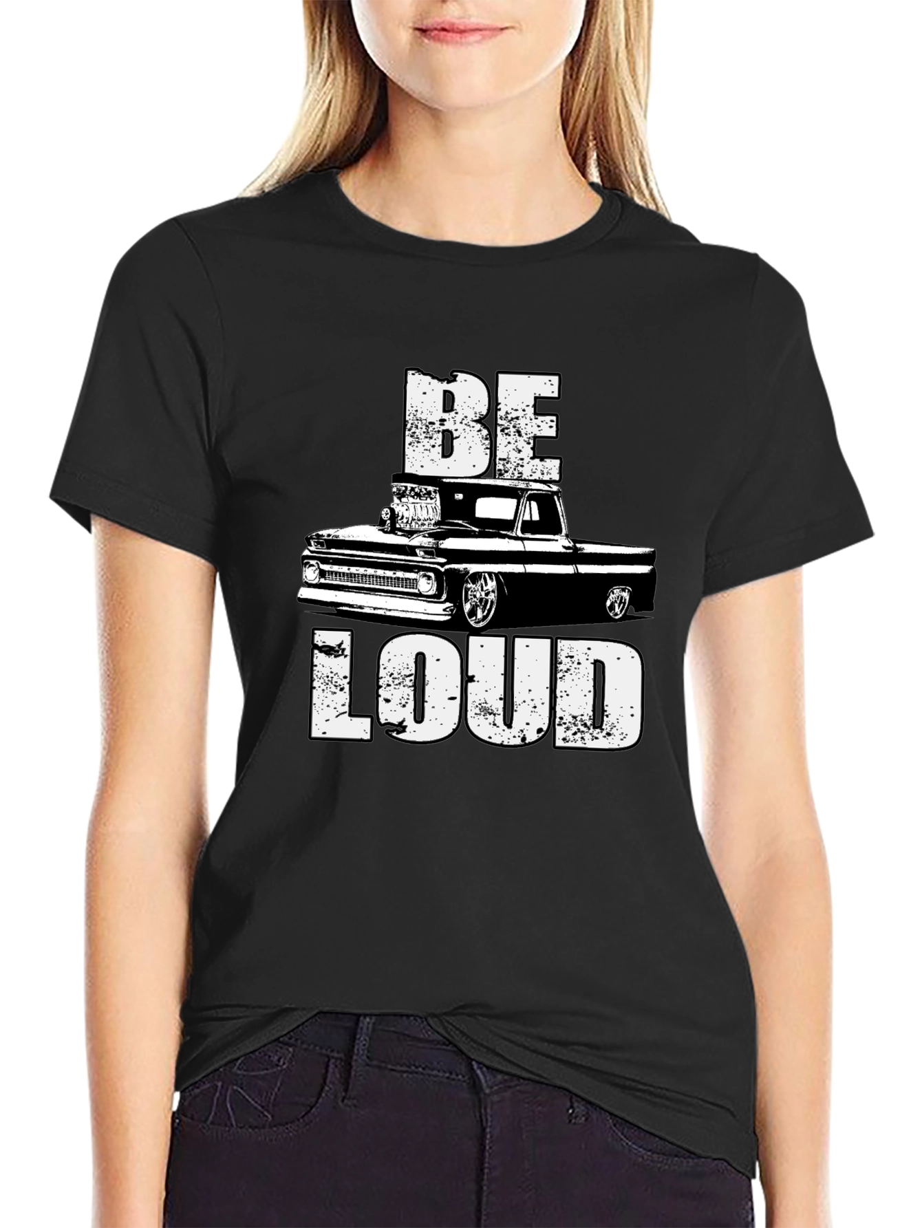 Be Loud Truck Graphic T-Shirt