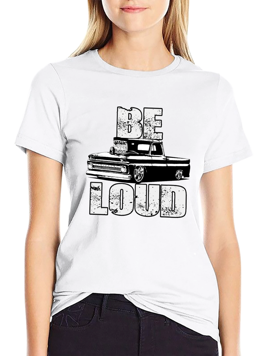 Be Loud Truck Graphic T-Shirt