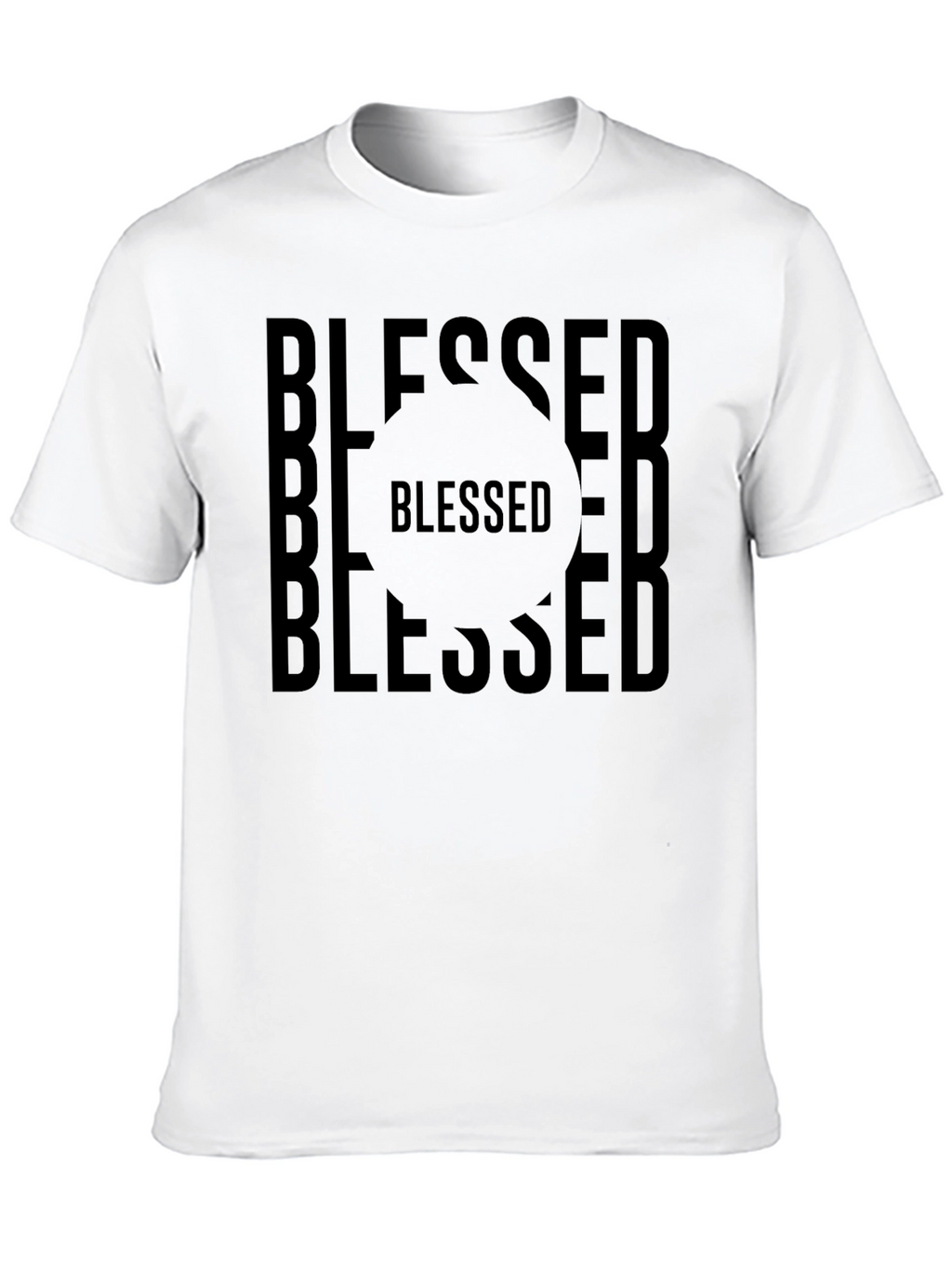 Blessed Graphic T-Shirt - Black Tee