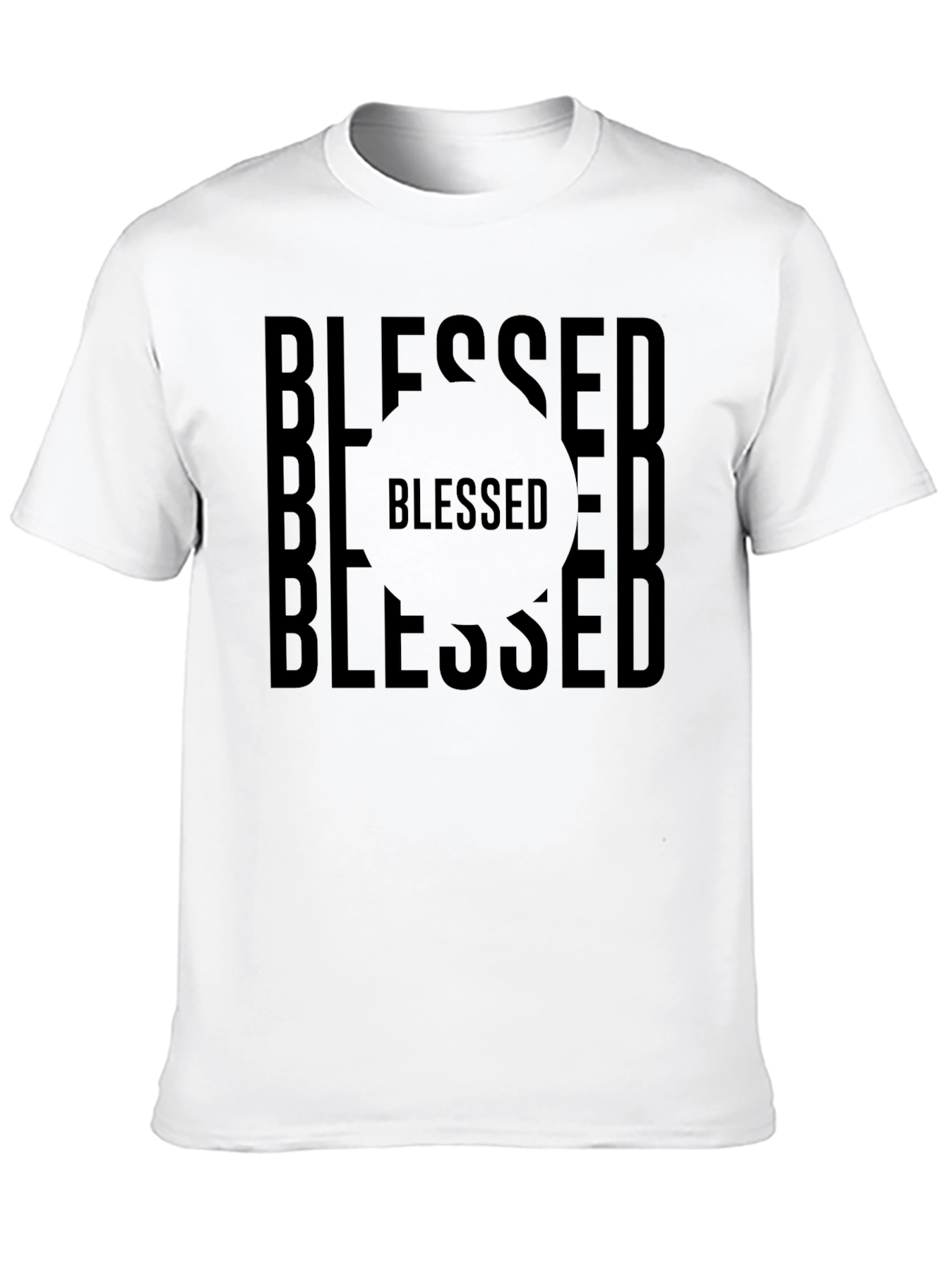 Blessed Graphic T-Shirt - Black Tee