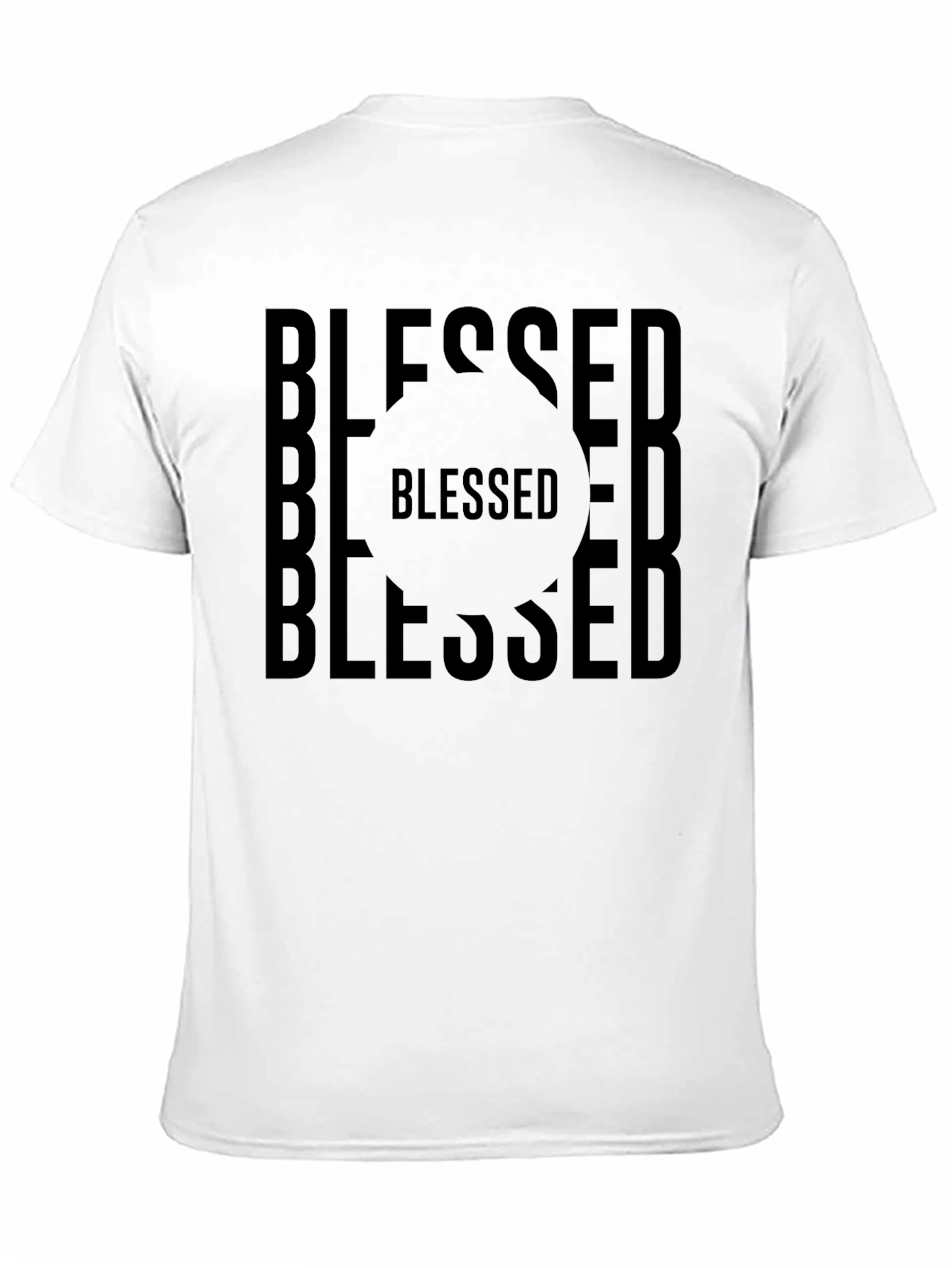 Blessed Graphic T-Shirt - Black Tee
