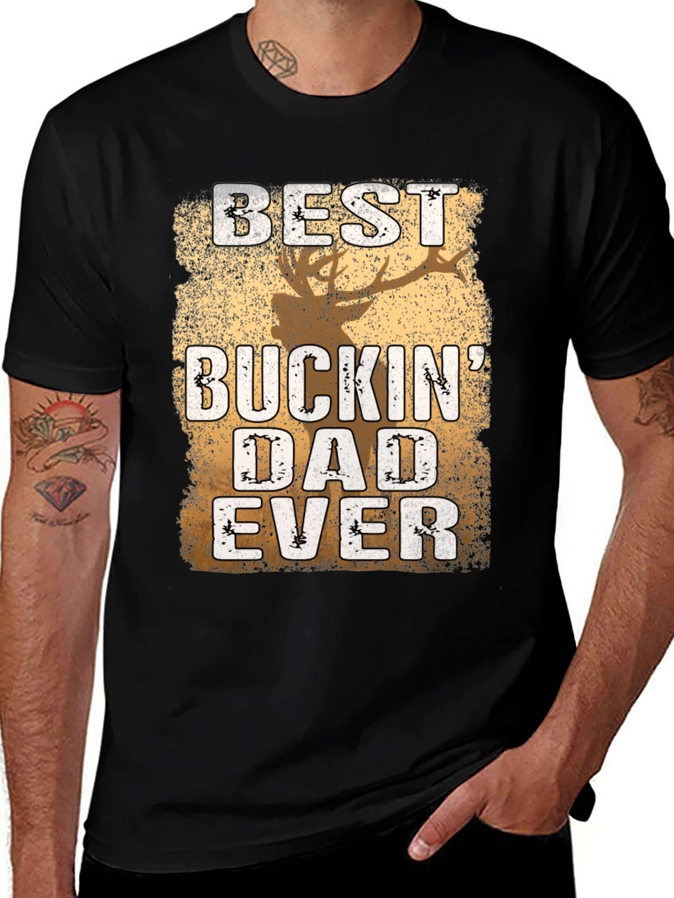 Best Buckin Dad Ever T-Shirt