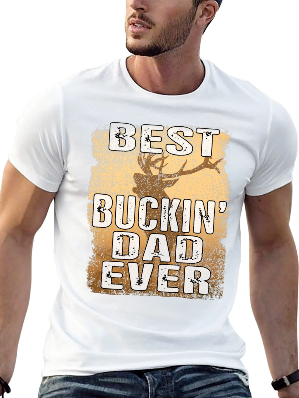 Best Buckin Dad Ever T-Shirt