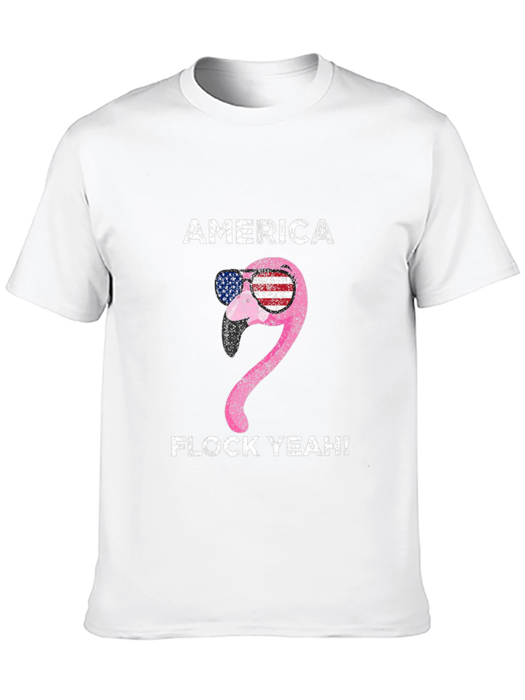 America Flamingo T-Shirt - Flock Yeah!