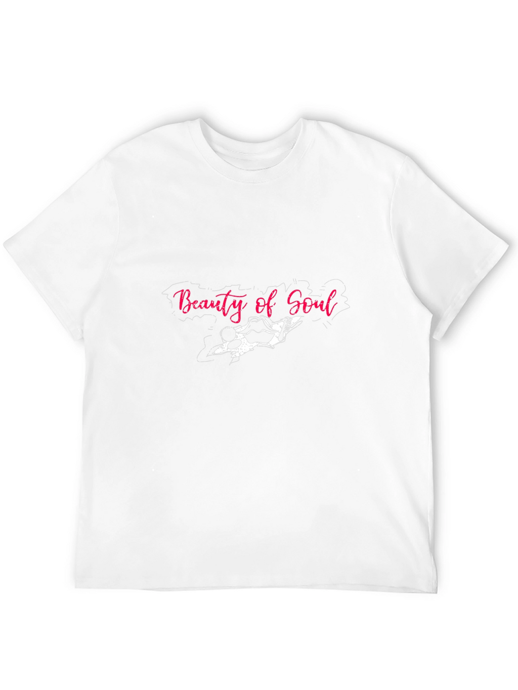 Beauty of Soul Black Graphic T-Shirt