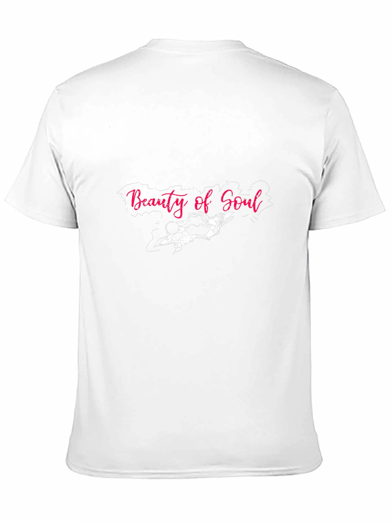 Beauty of Soul Black Graphic T-Shirt