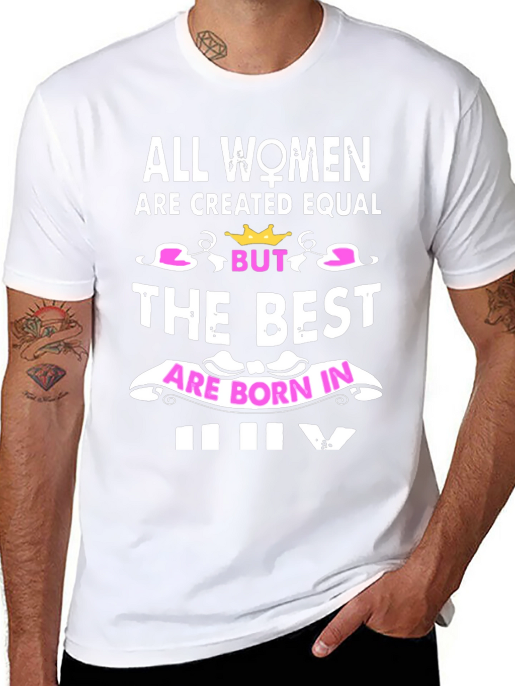 All Women Born in July T-Shirt