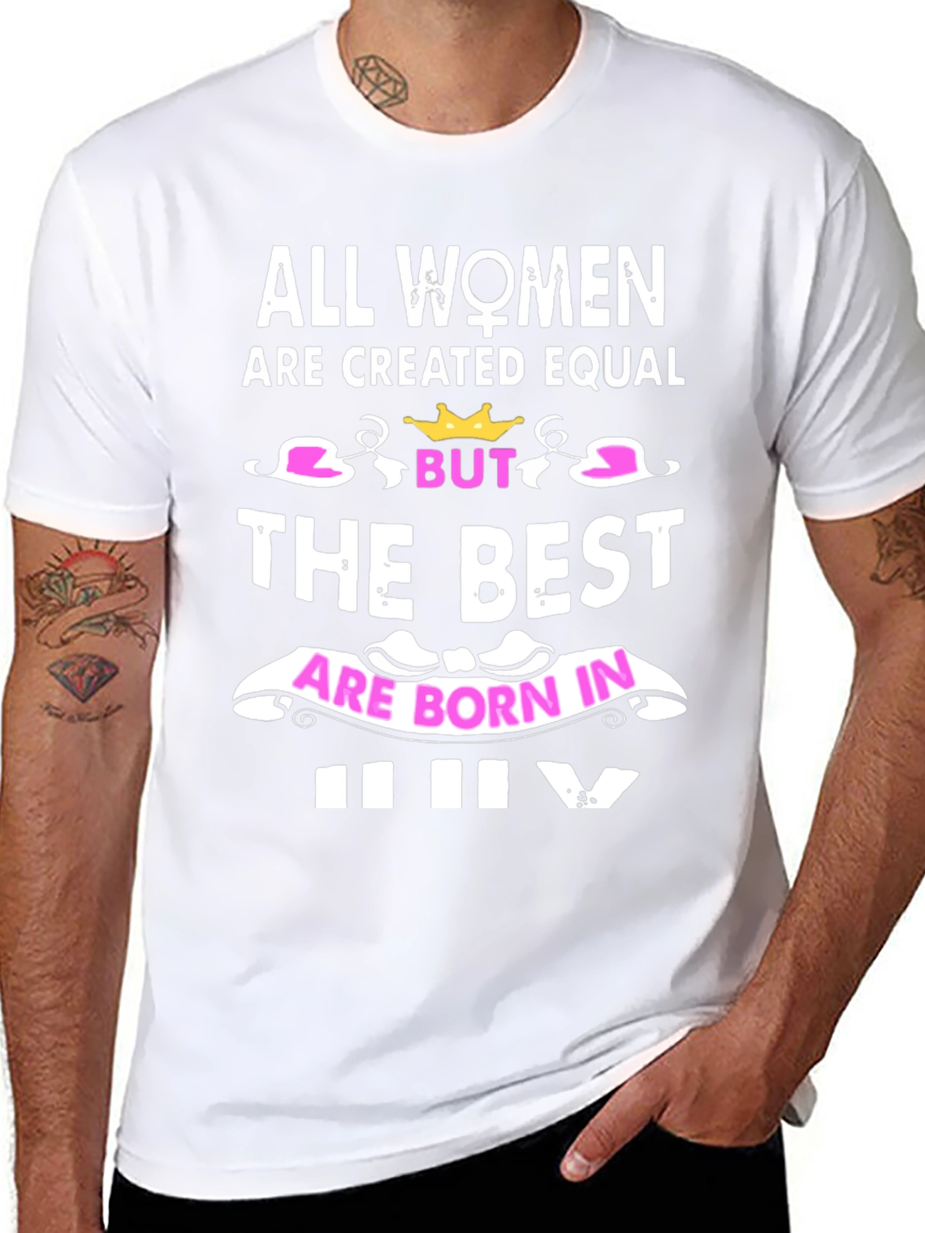 All Women Born in July T-Shirt