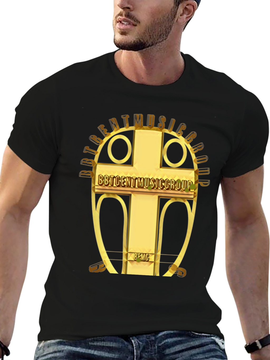 BBT CENT Music Group Black T-Shirt