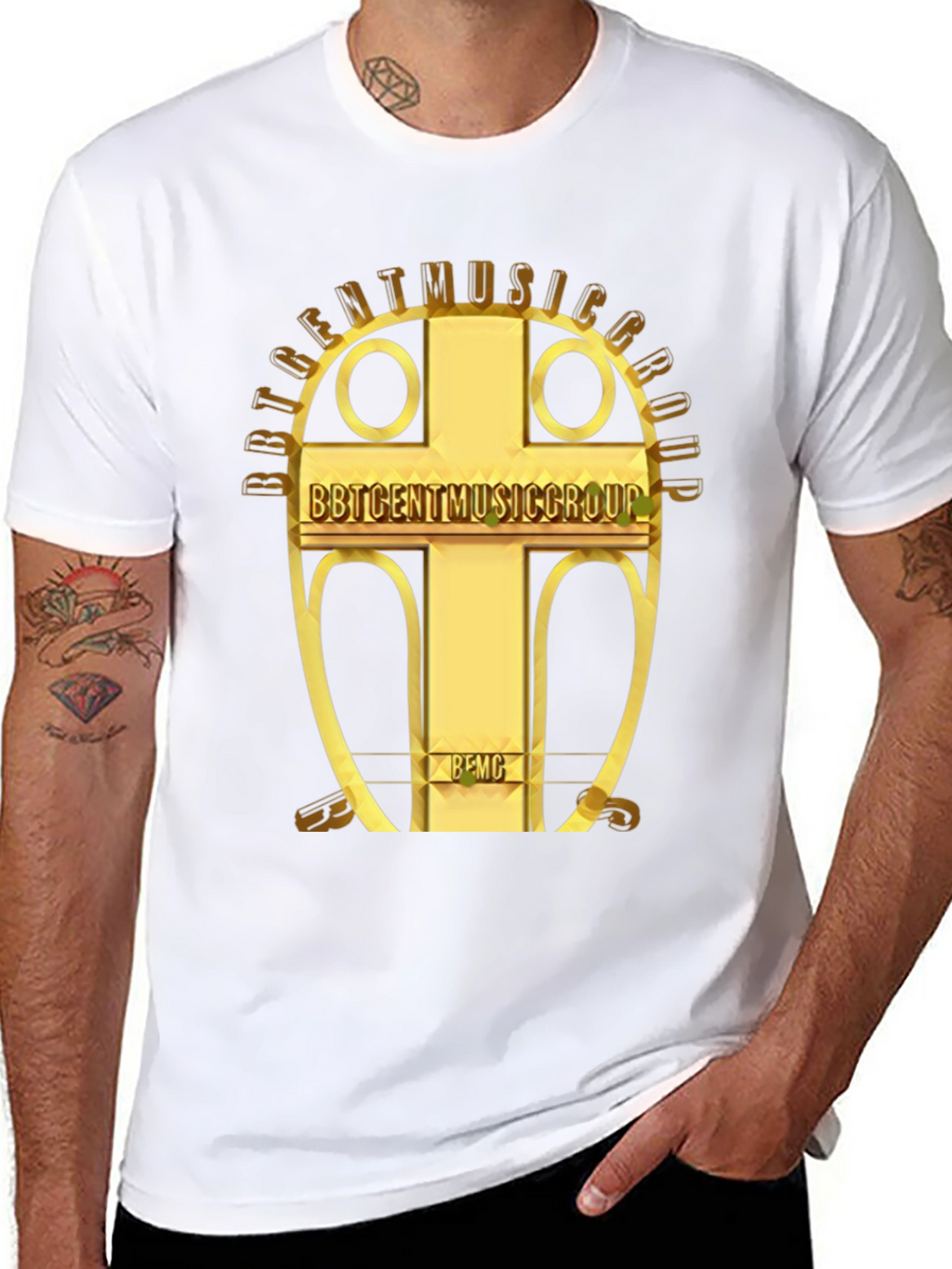 BBT CENT Music Group Black T-Shirt
