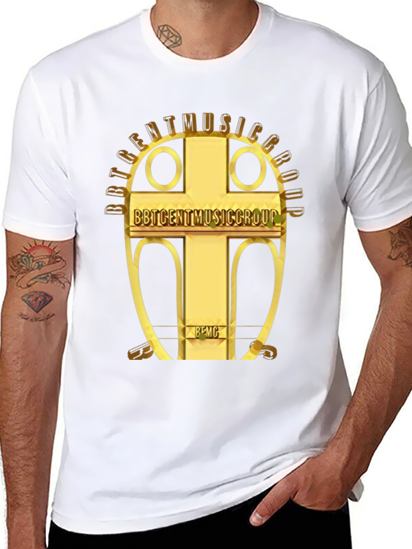 BBT CENT Music Group Black T-Shirt