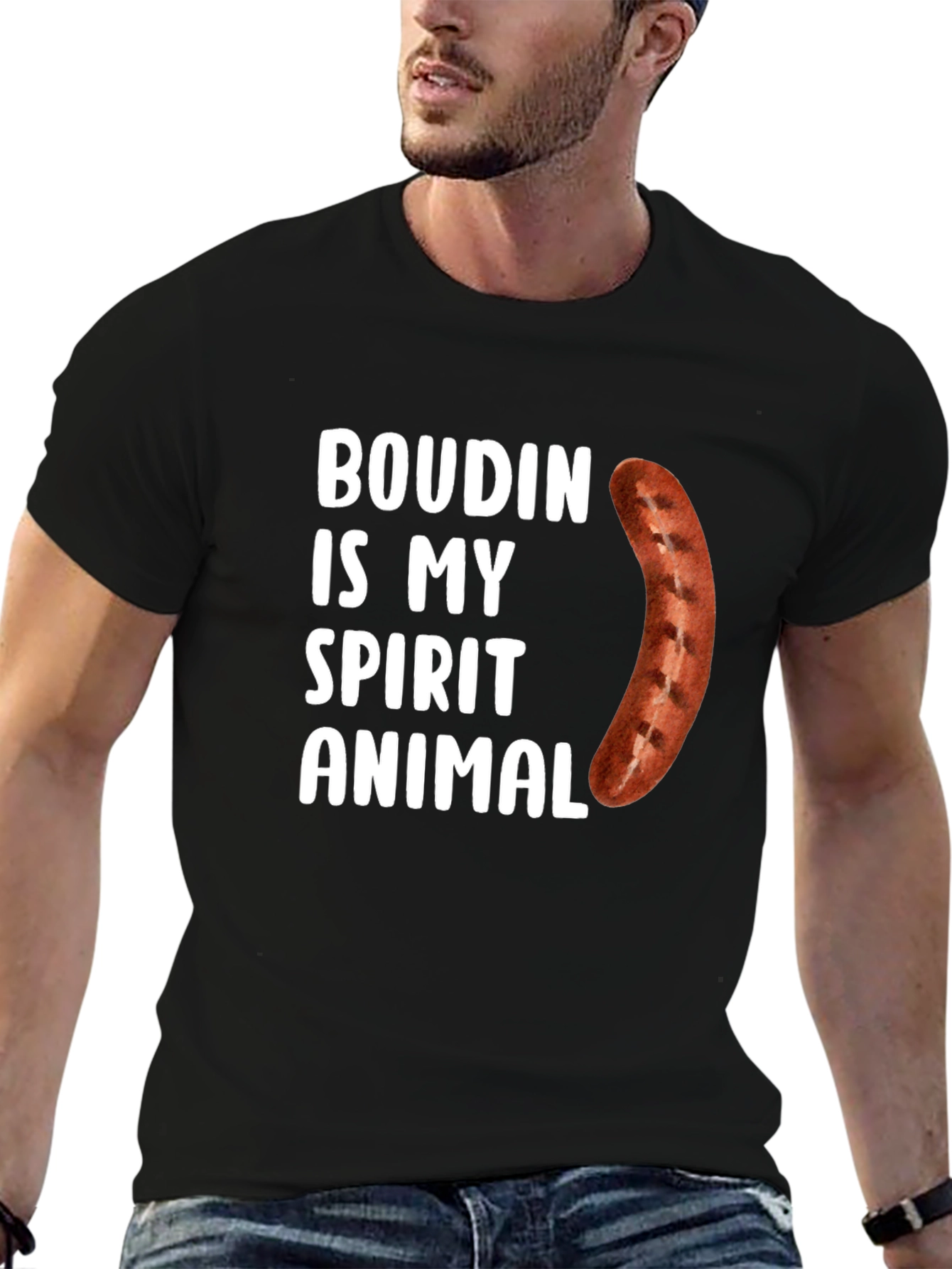 Boudin Is My Spirit Animal T-Shirt