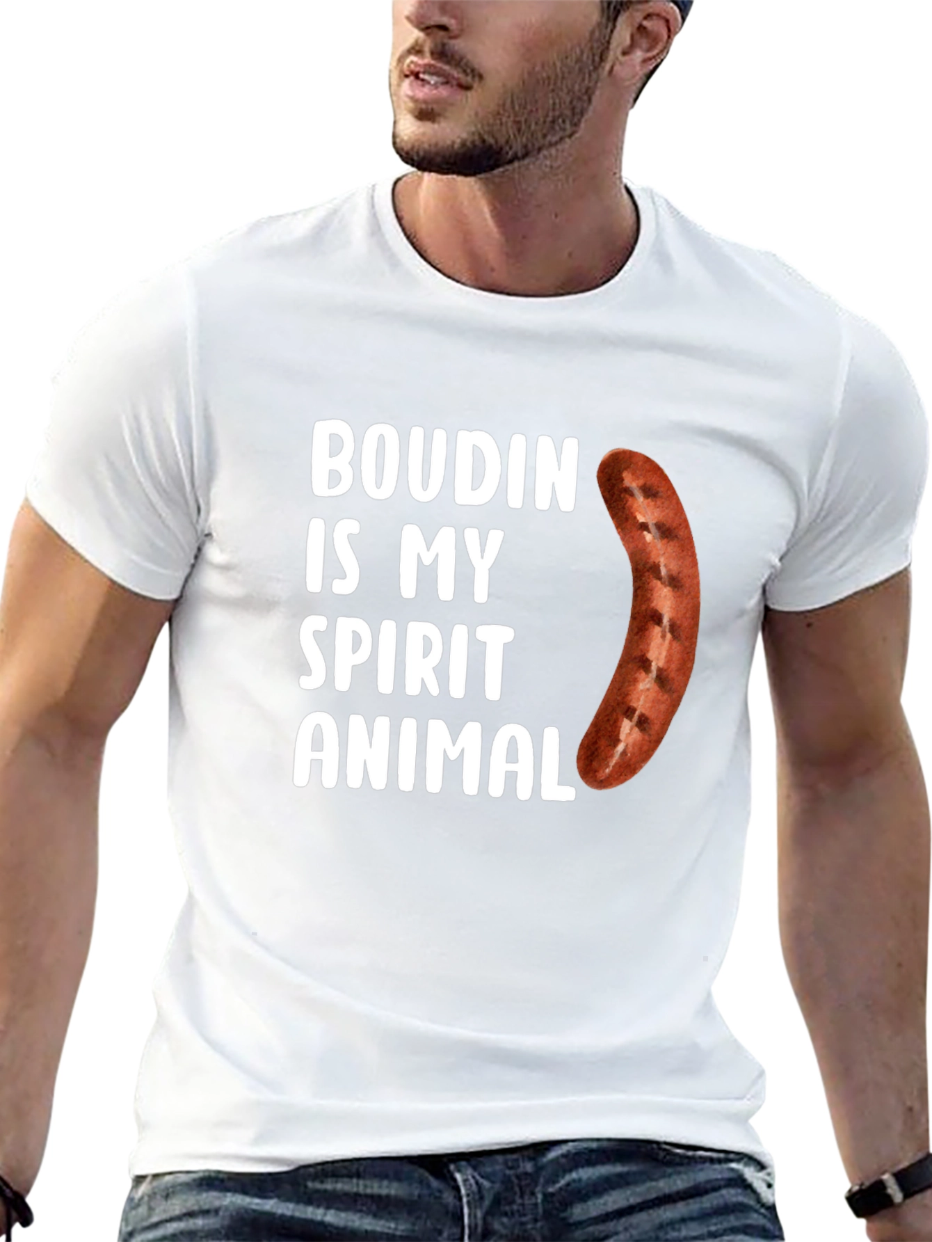 Boudin Is My Spirit Animal T-Shirt