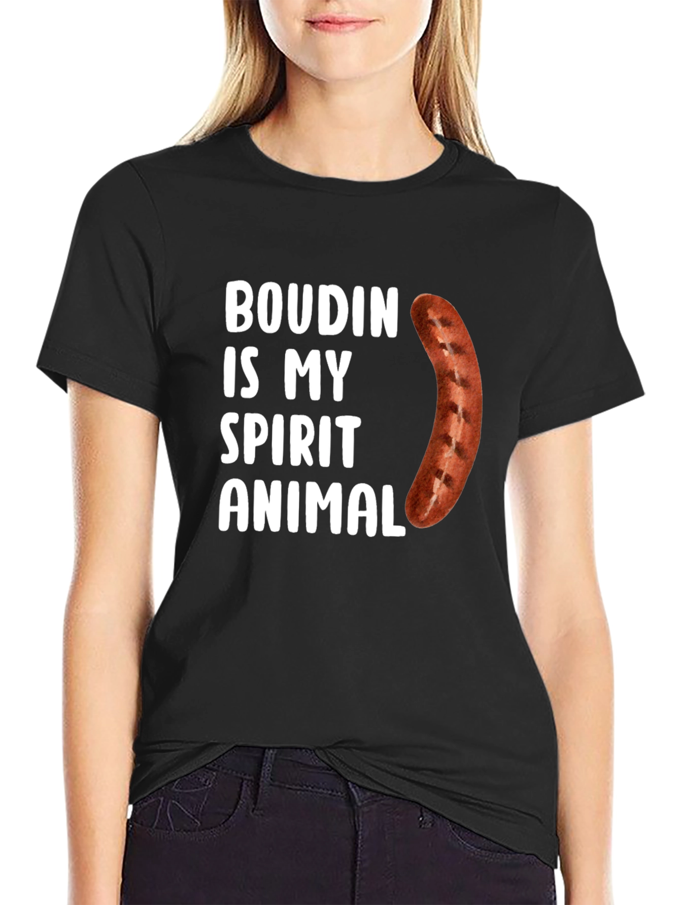 Boudin Is My Spirit Animal T-Shirt