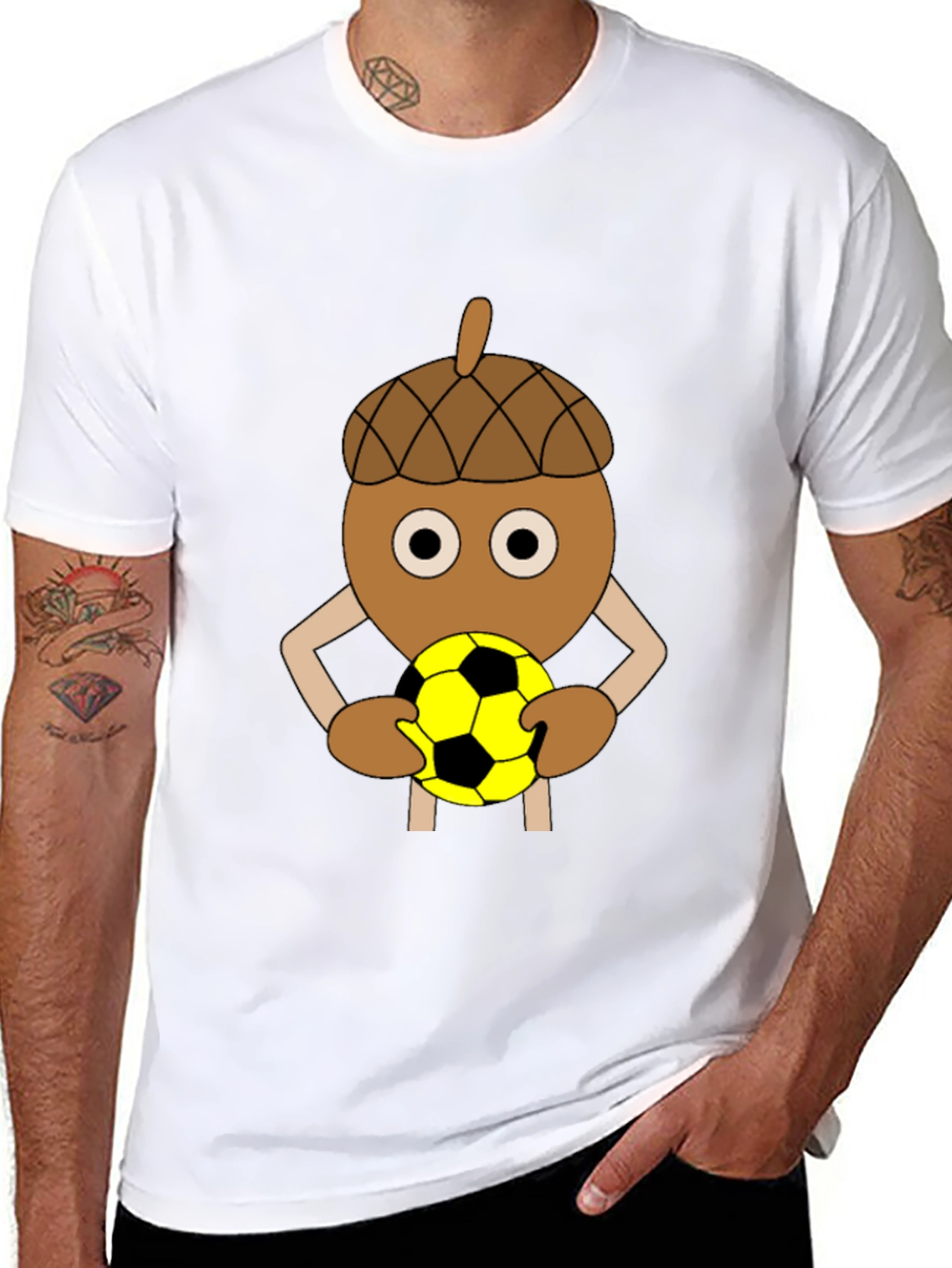 Acorn Soccer Fan T-Shirt