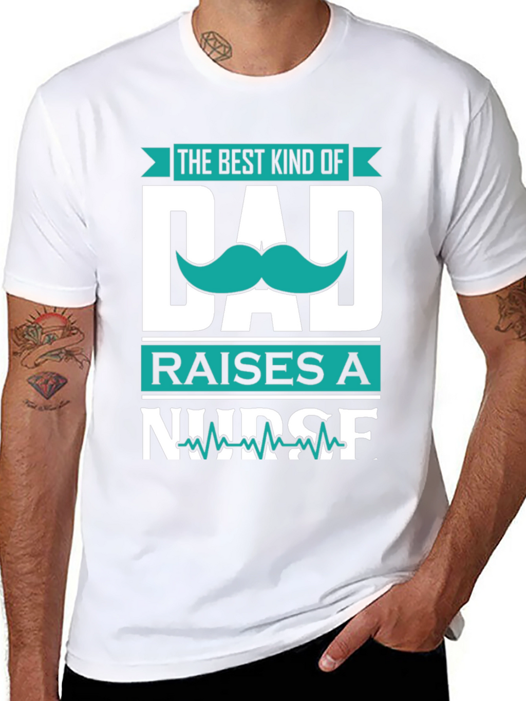 Best Kind of Dad Nurse T-Shirt