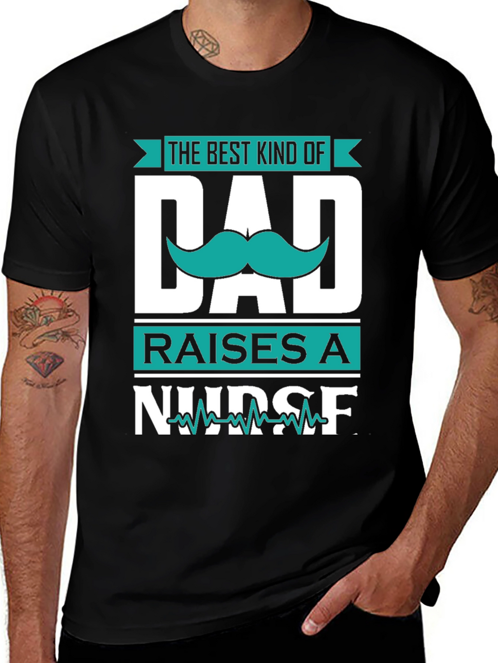 Best Kind of Dad Nurse T-Shirt