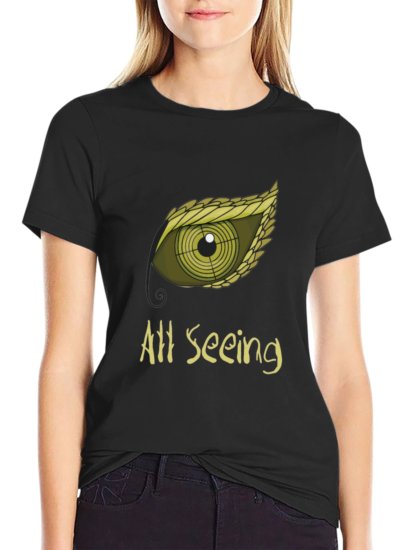 All Seeing Eye Graphic Tee - Unique Design