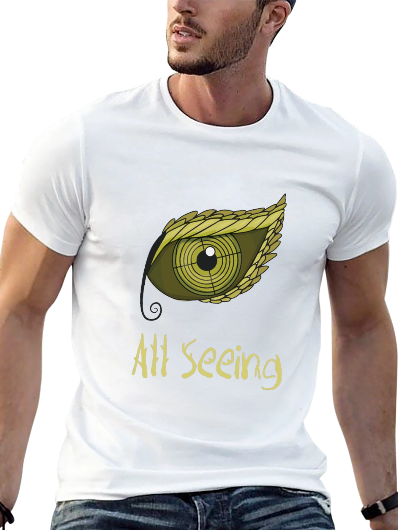 All Seeing Eye Graphic Tee - Unique Design