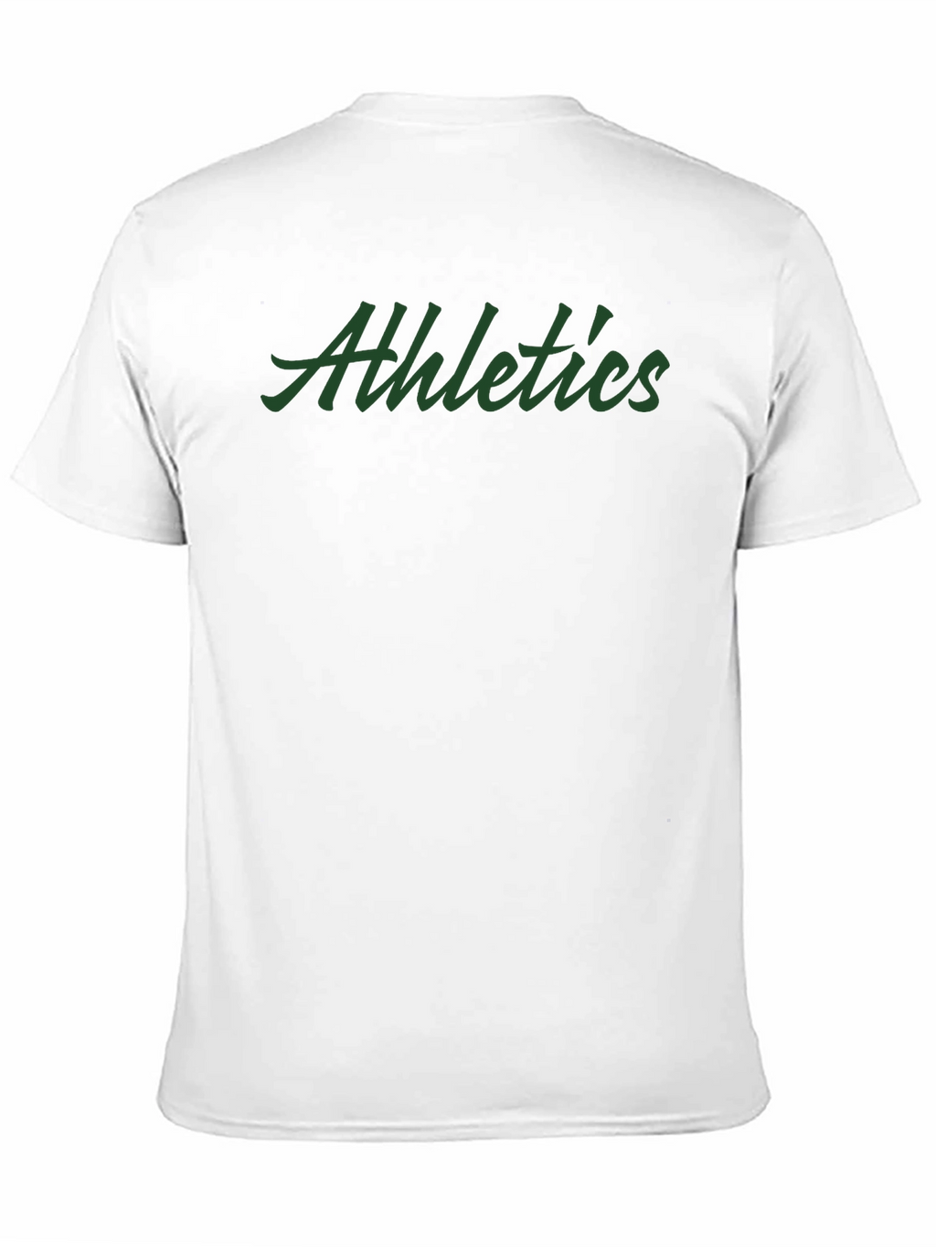Athletics Script Black T-Shirt
