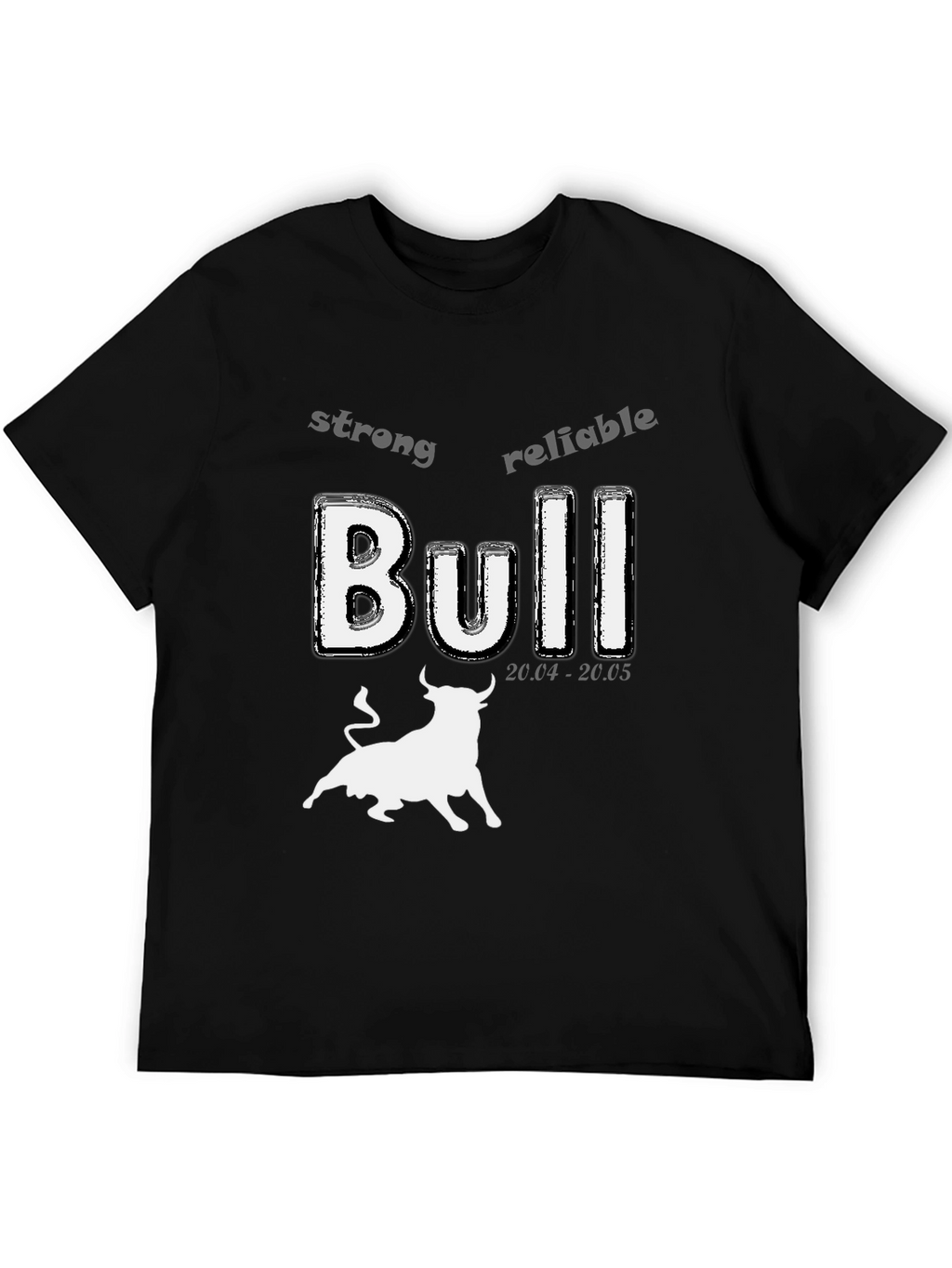 Bull Zodiac T-Shirt - Strong Reliable Design