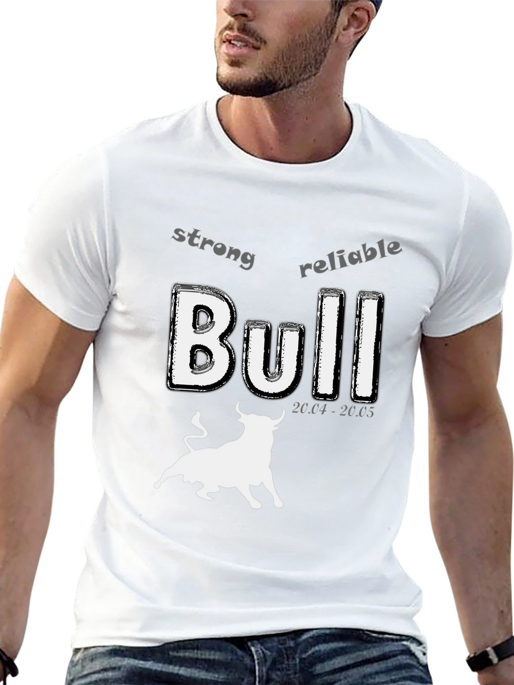 Bull Zodiac T-Shirt - Strong Reliable Design