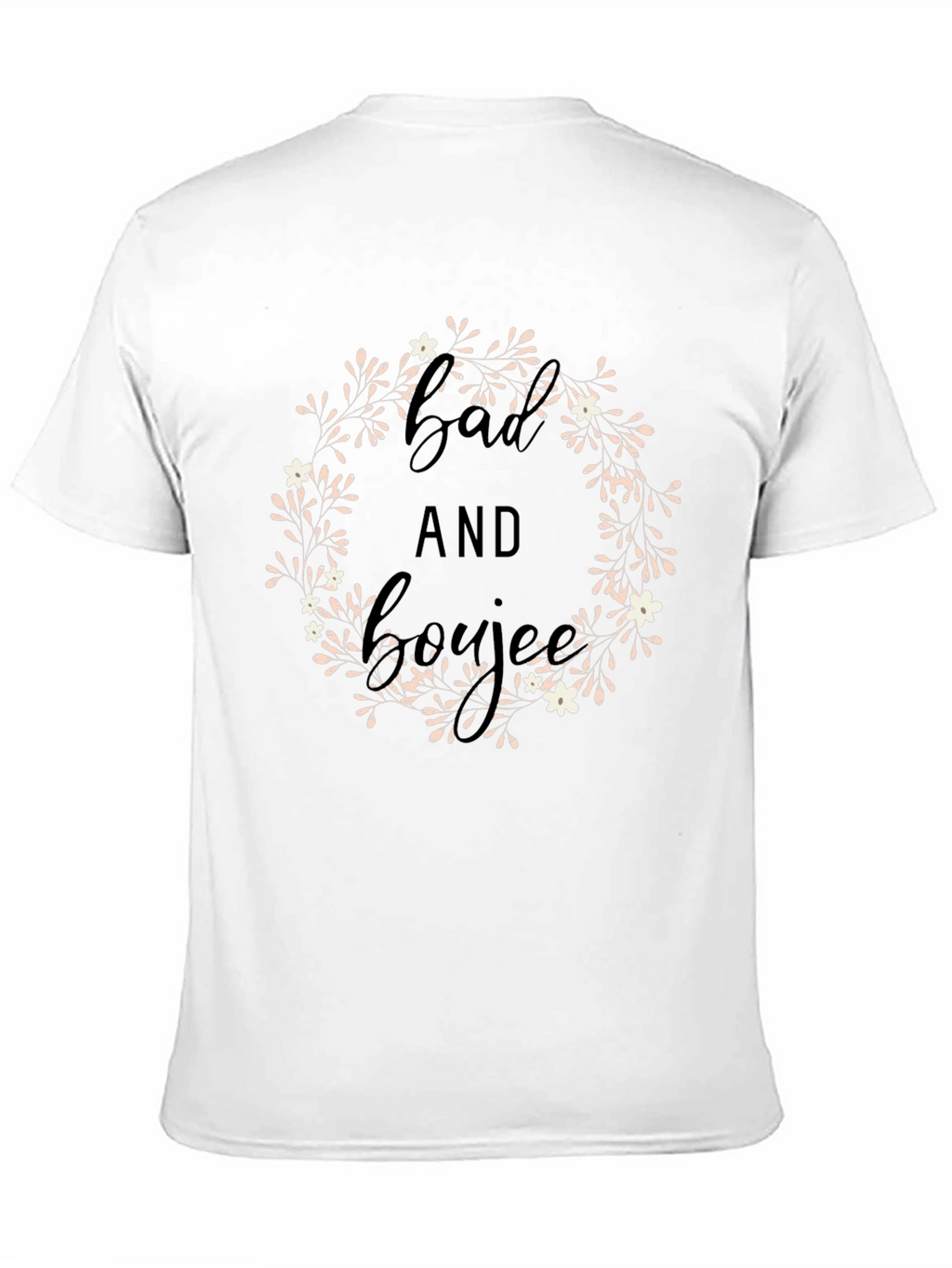 Bad and Boujee Black Graphic Tee