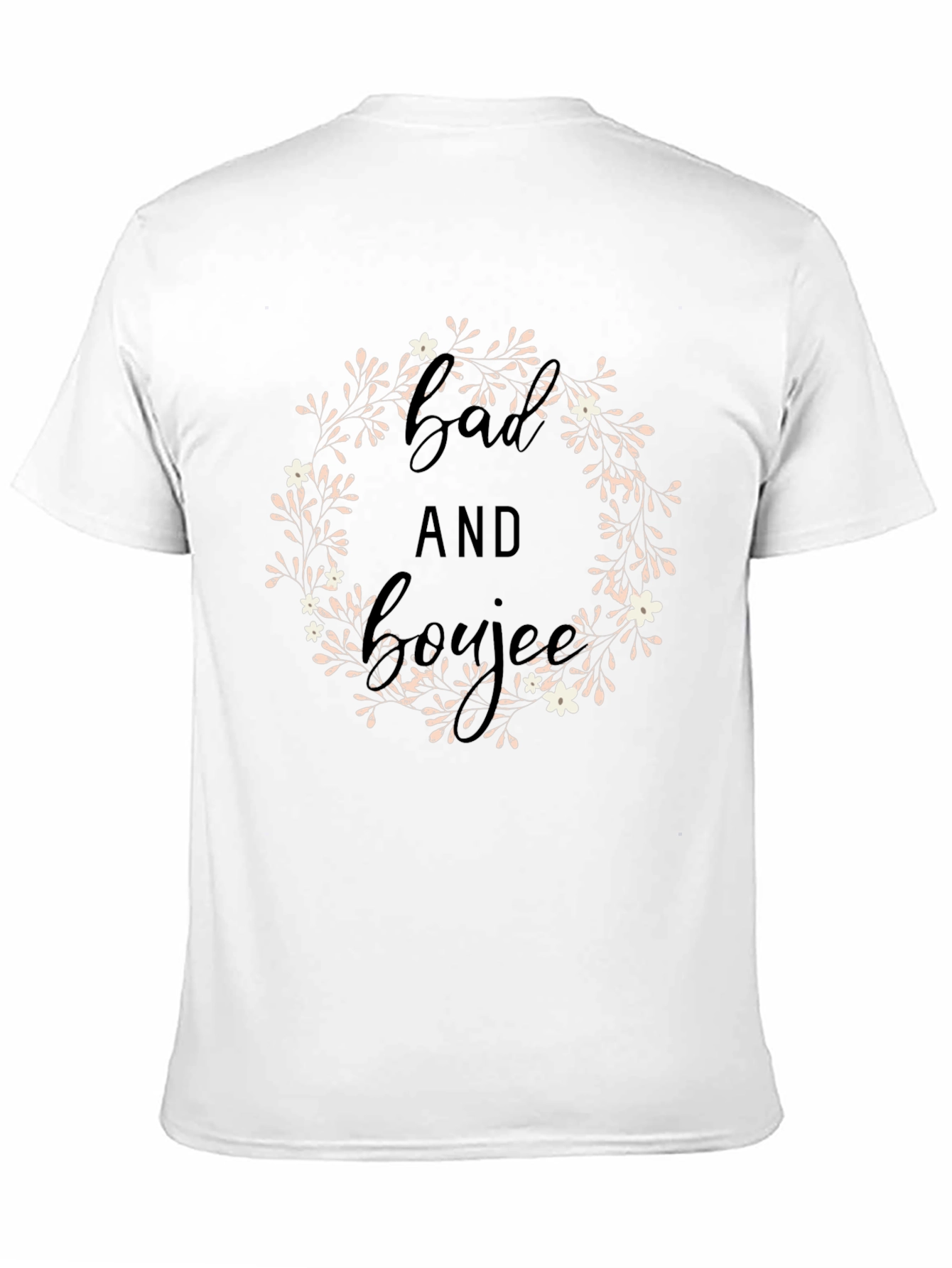 Bad and Boujee Black Graphic Tee