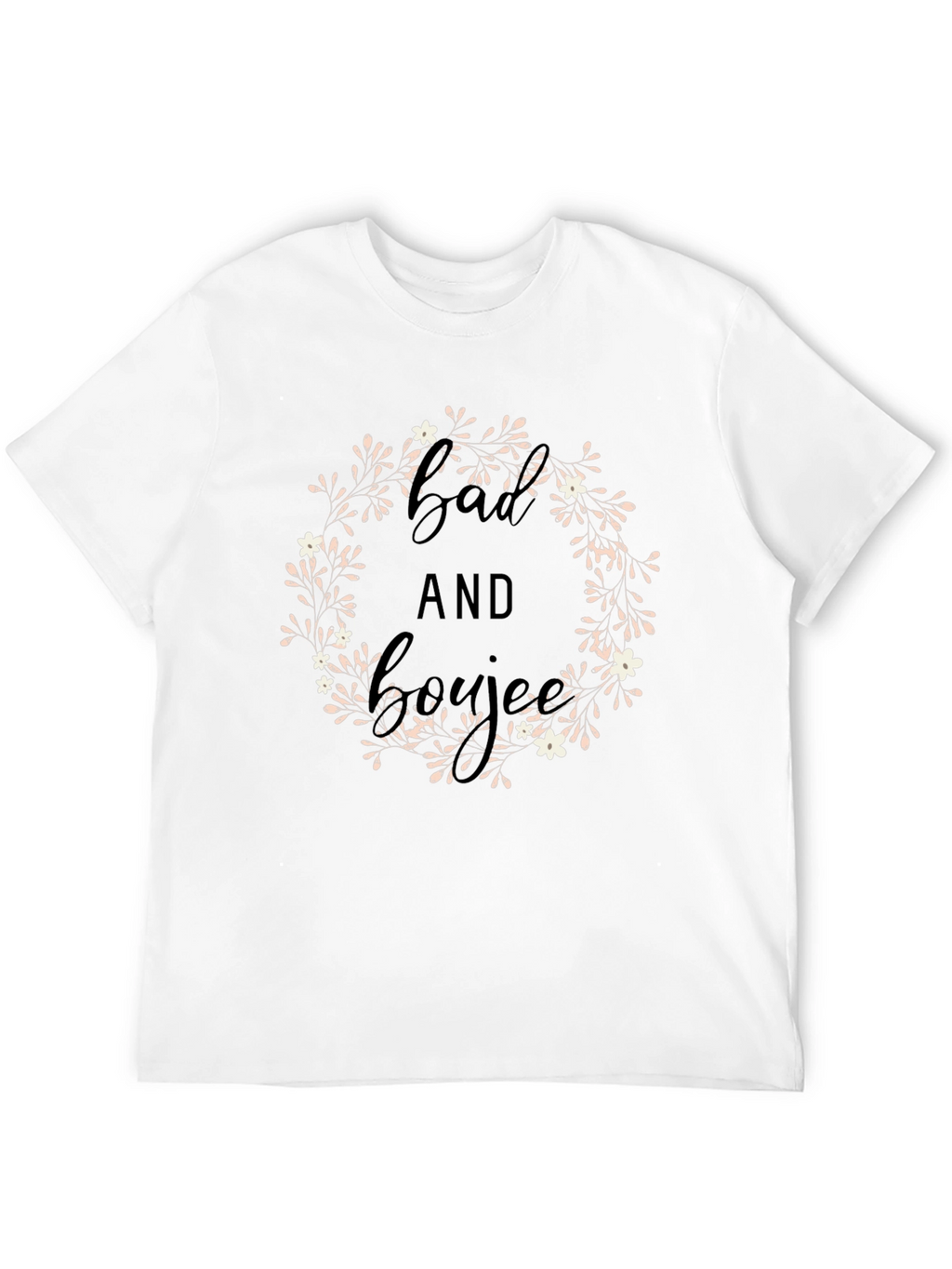 Bad and Boujee Black Graphic Tee