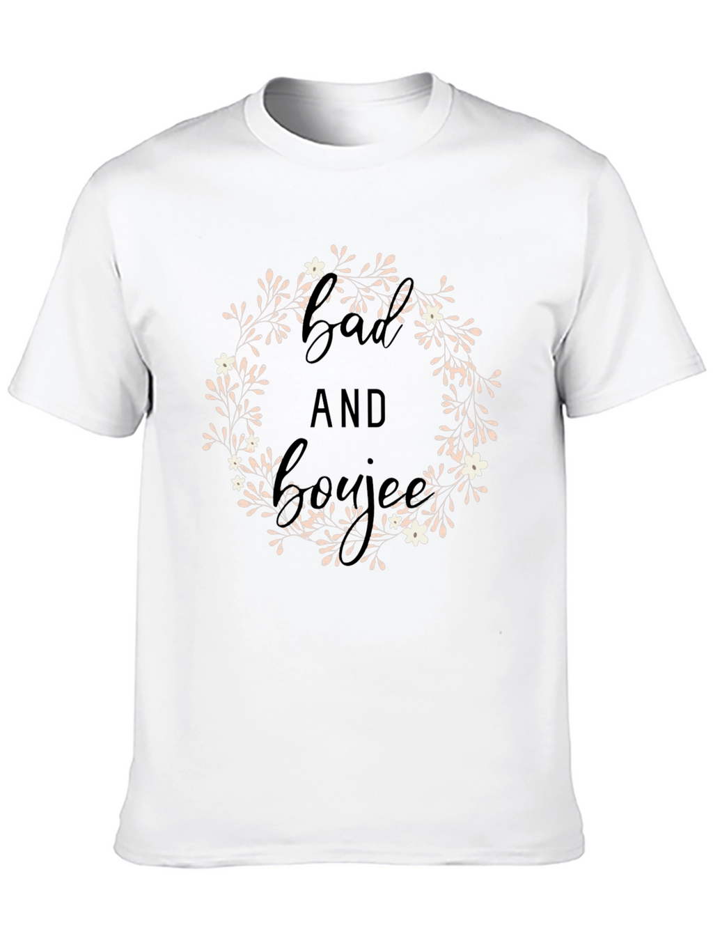 Bad and Boujee Black Graphic Tee