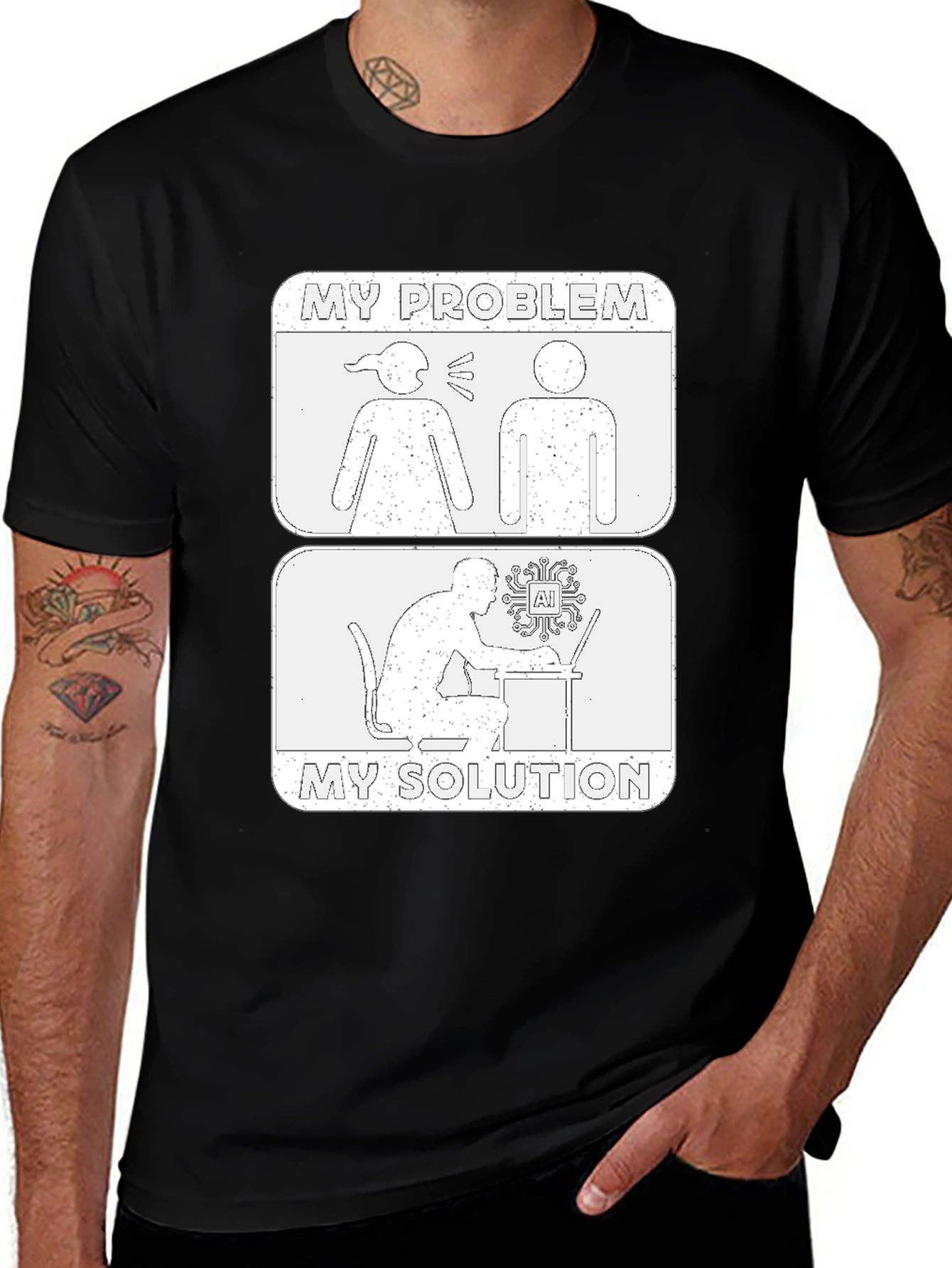 AI My Solution Graphic Tee
