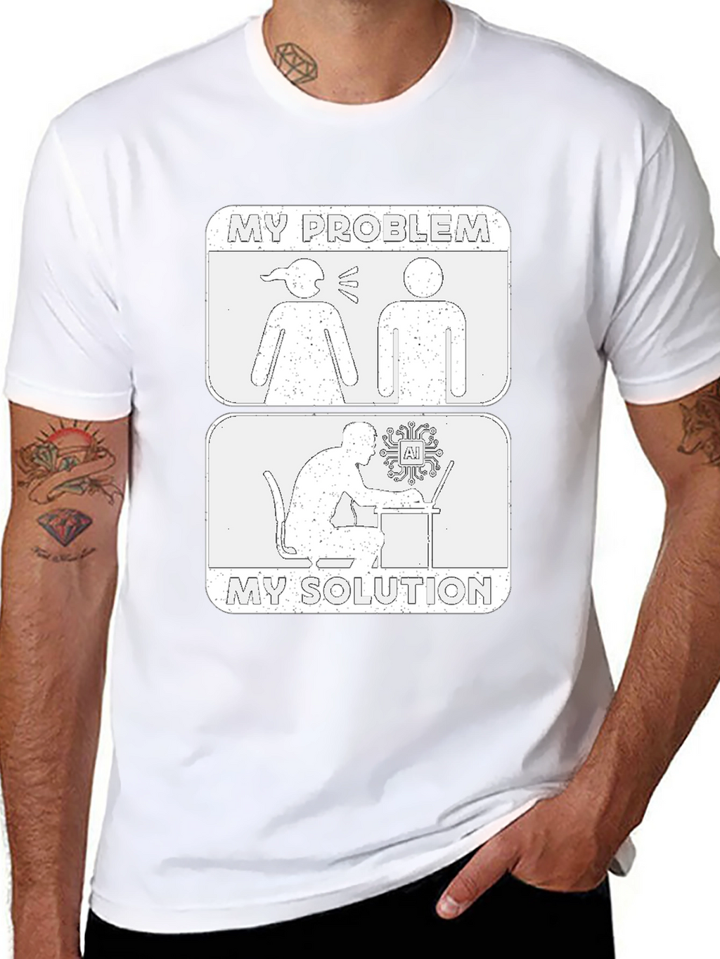 AI My Solution Graphic Tee