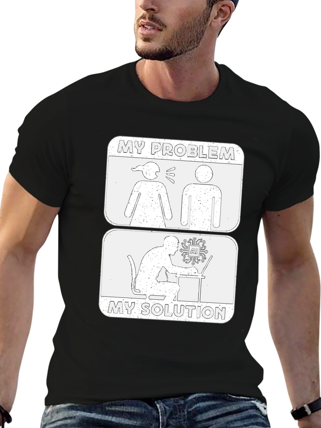 AI My Solution Graphic Tee