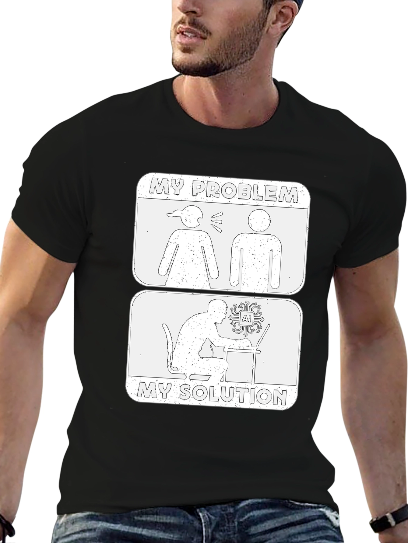AI My Solution Graphic Tee