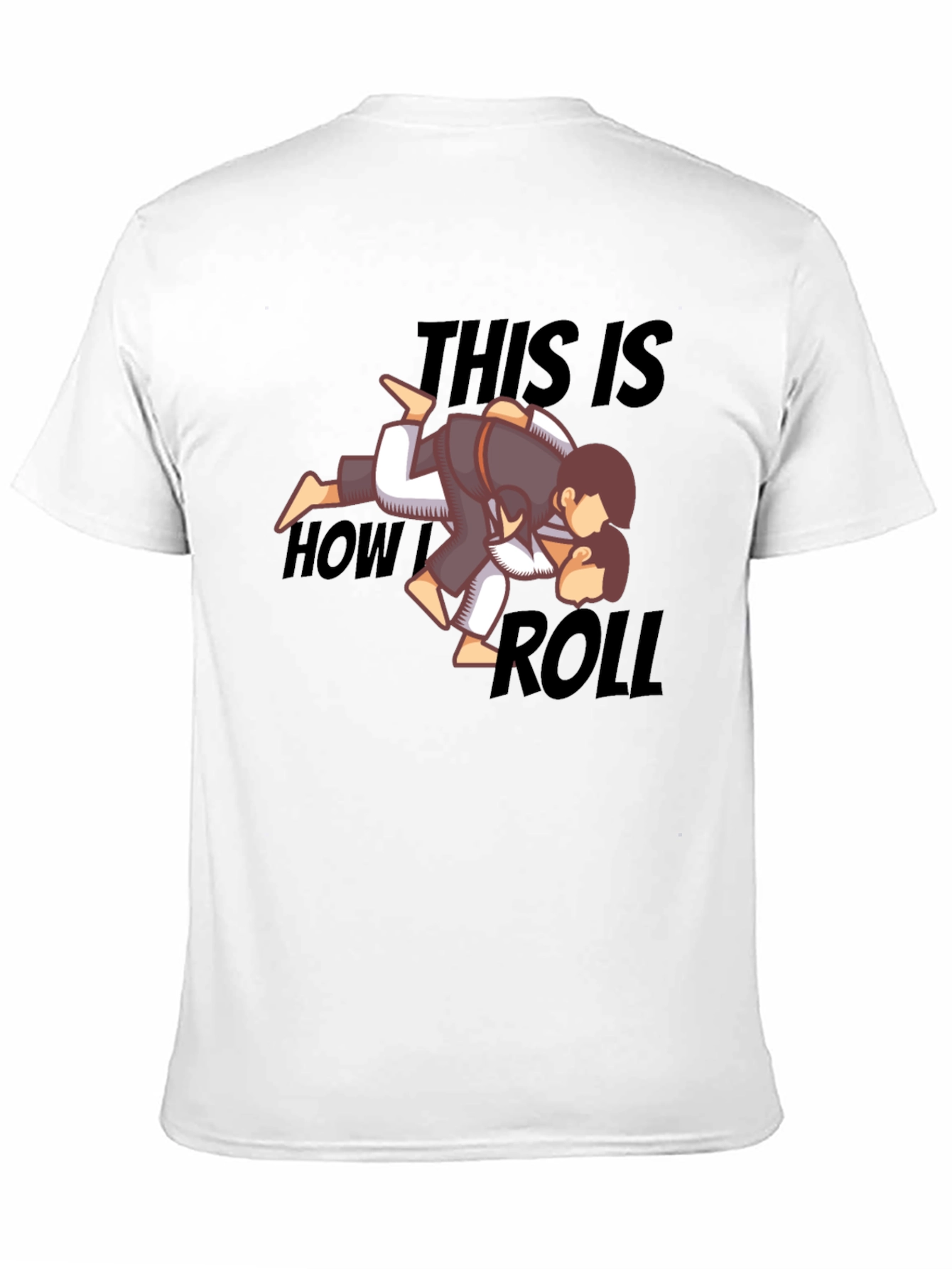 BJJ This Is How We Roll Graphic T-Shirt