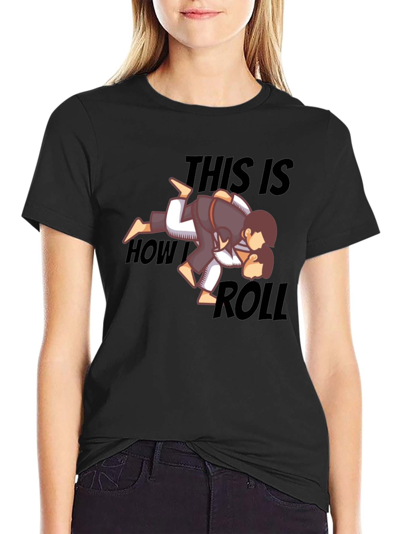 BJJ This Is How We Roll Graphic T-Shirt