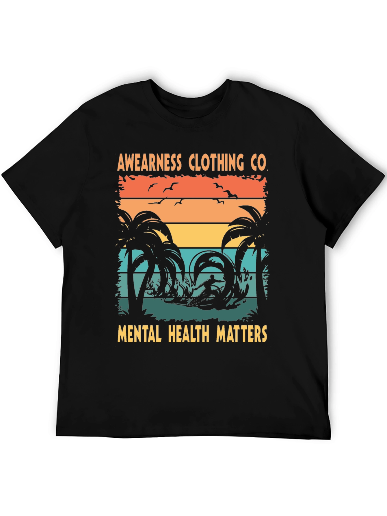 Awareness Clothing Co. Mental Health Matters T-Shirt
