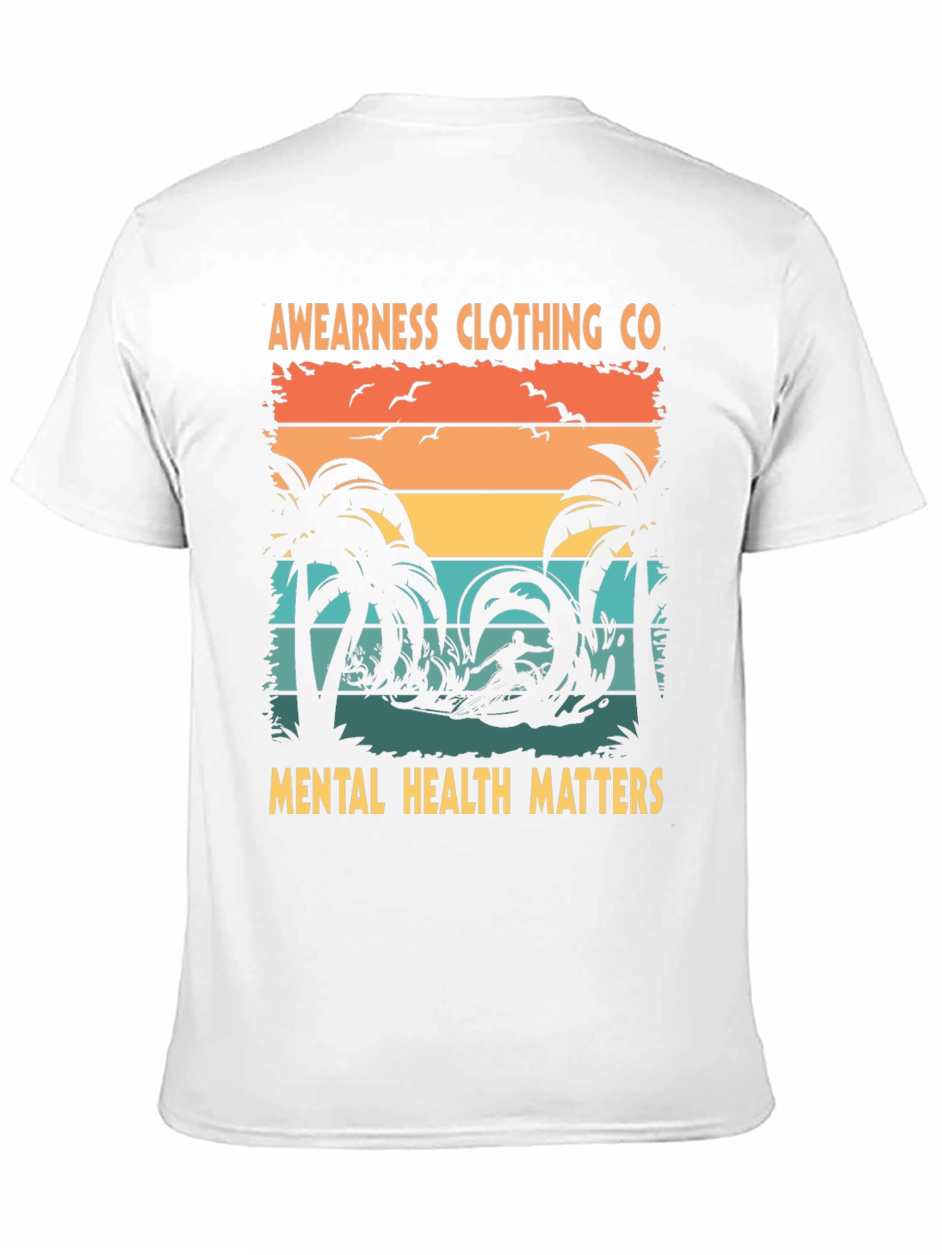 Awareness Clothing Co. Mental Health Matters T-Shirt