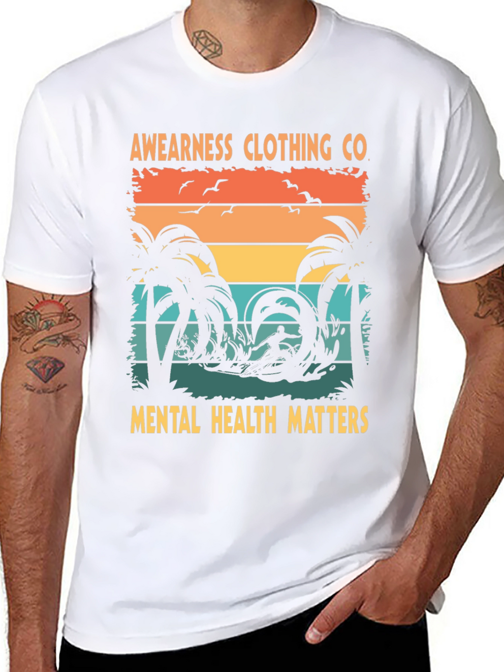 Awareness Clothing Co. Mental Health Matters T-Shirt