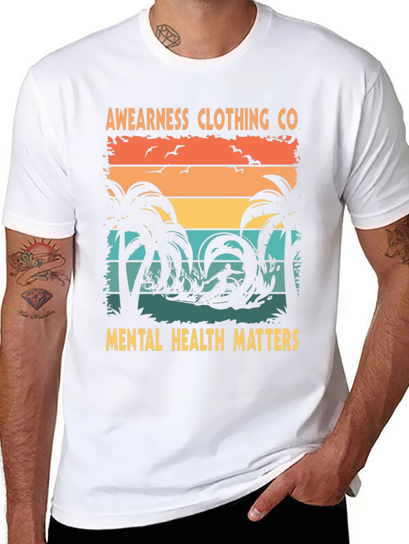 Awareness Clothing Co. Mental Health Matters T-Shirt