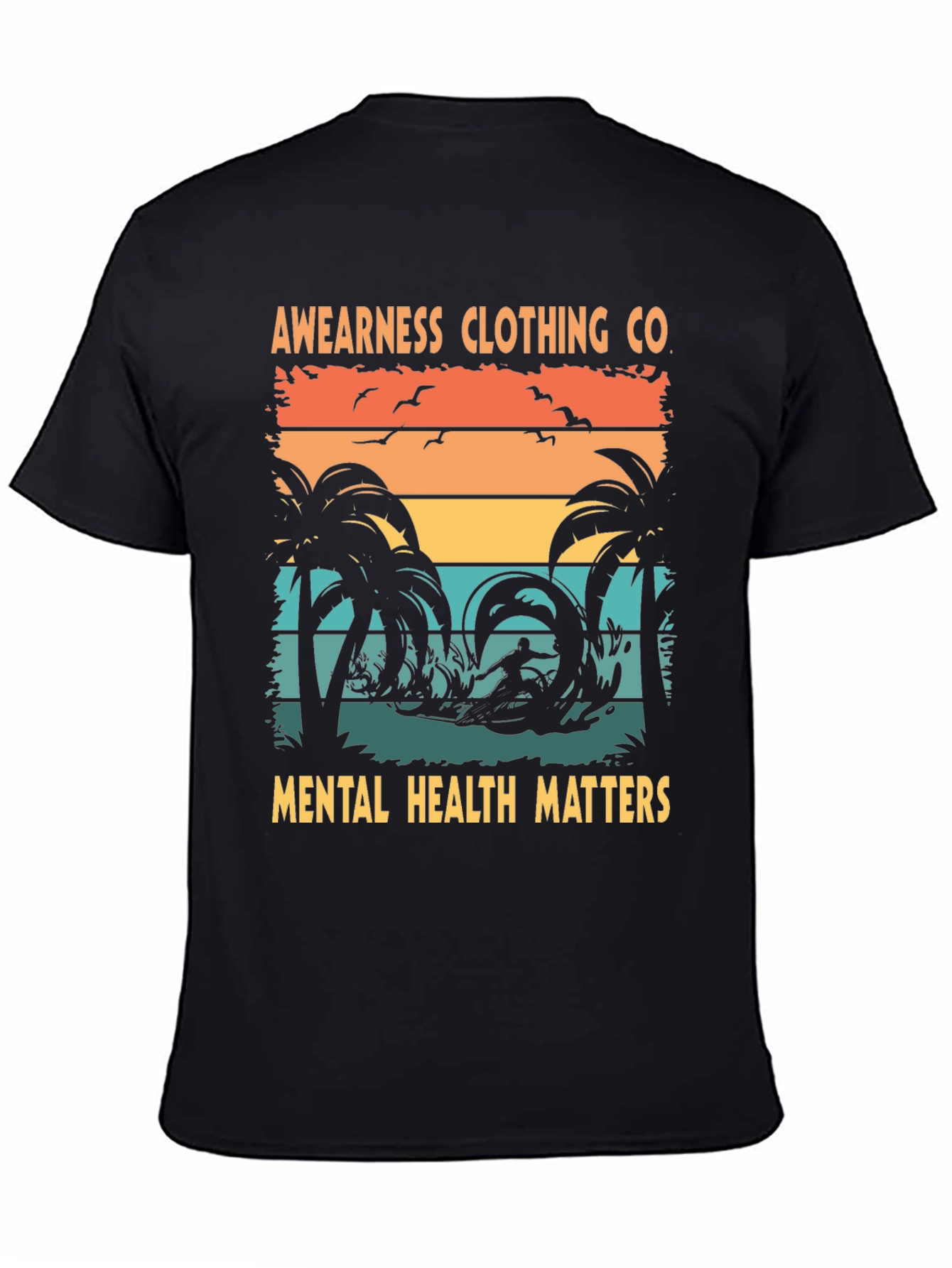 Awareness Clothing Co. Mental Health Matters T-Shirt